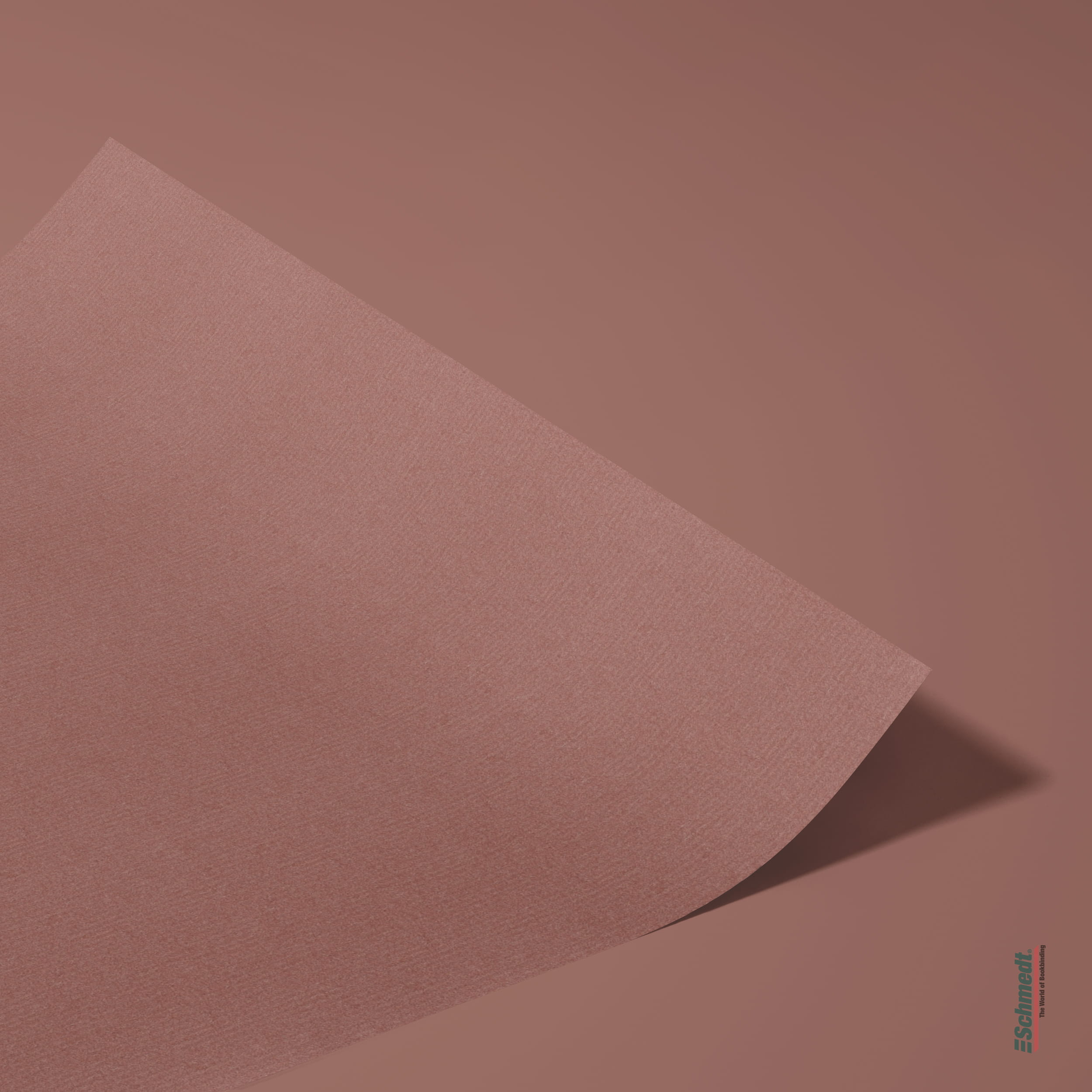 Bugra-Büttenpapier - Farbe 311 - dunkelrot - einsetzbar als Vorsatzpapier oder als exklusives Umschlag- und Einbandmaterial für Bücher. Geei... - Bild-1