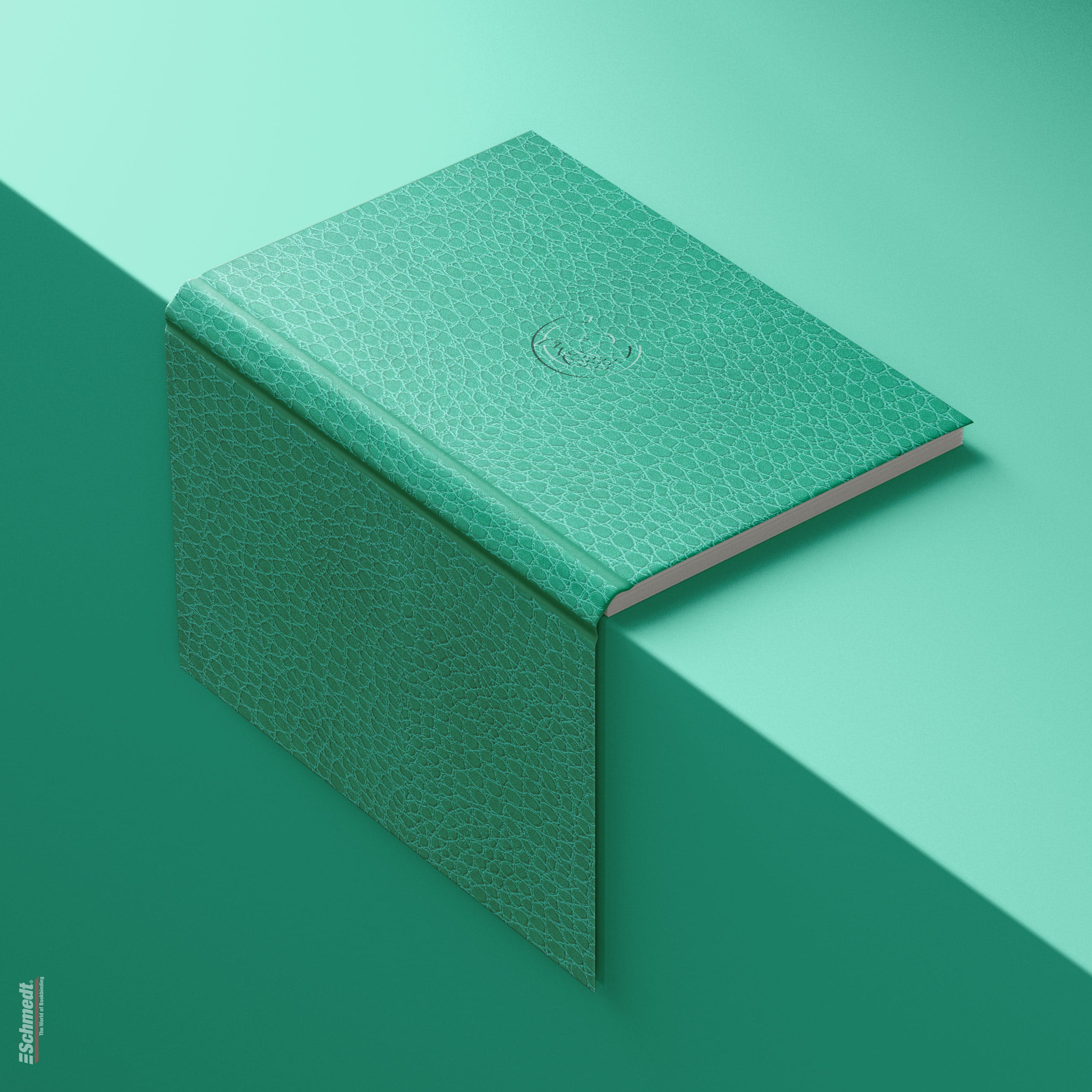 Chimera • Lederpapier - Farbe 049 - karibikgrün - Bezugspapier für Bucheinbände, Ordner, Mappen, Kästen, Etuis, Verpackungen etc.... - Bild-1