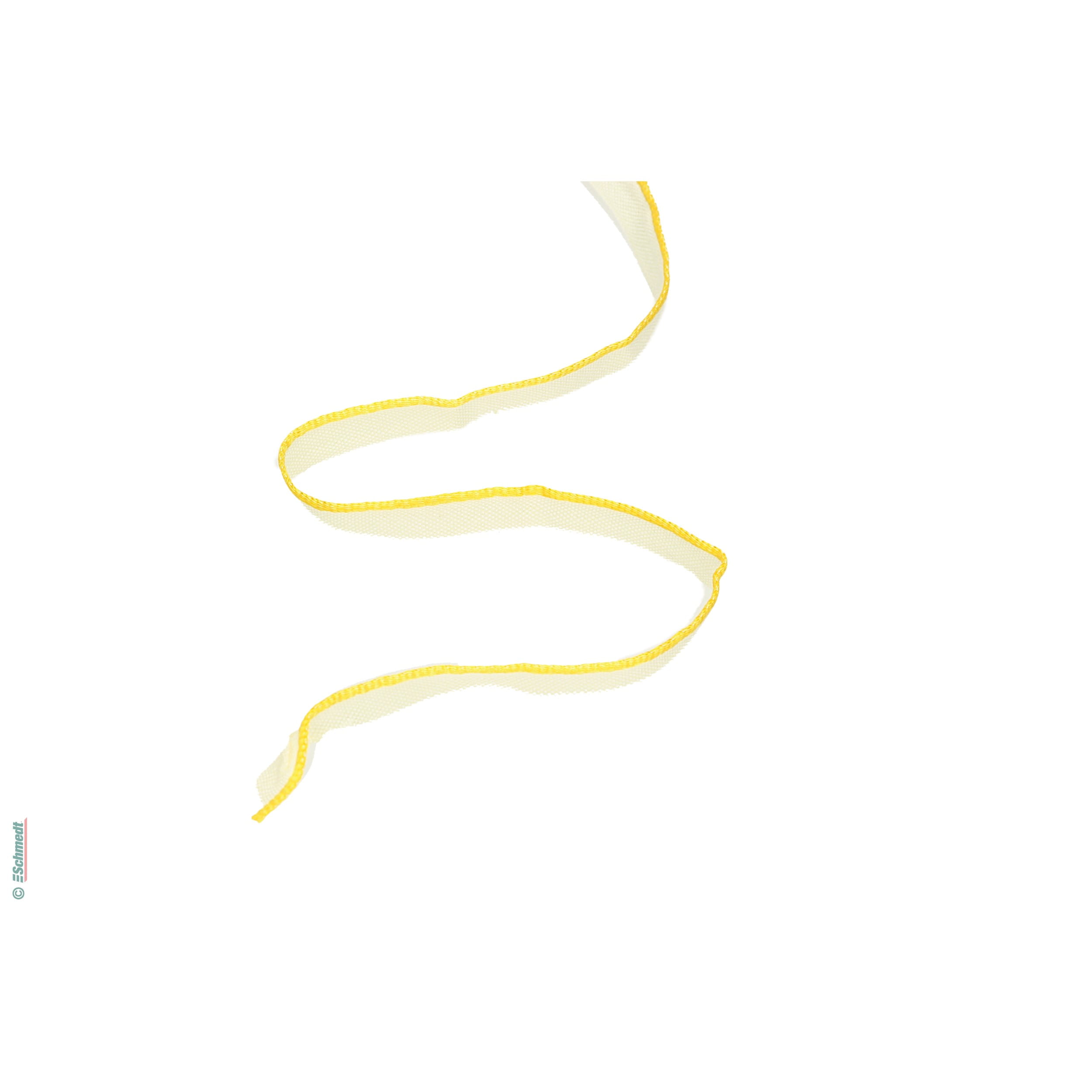 Headband - standard quality - Colour 013 - yellow - Roll length (in m) 500 - coloured band attached to hardcover books at the top and bottom...