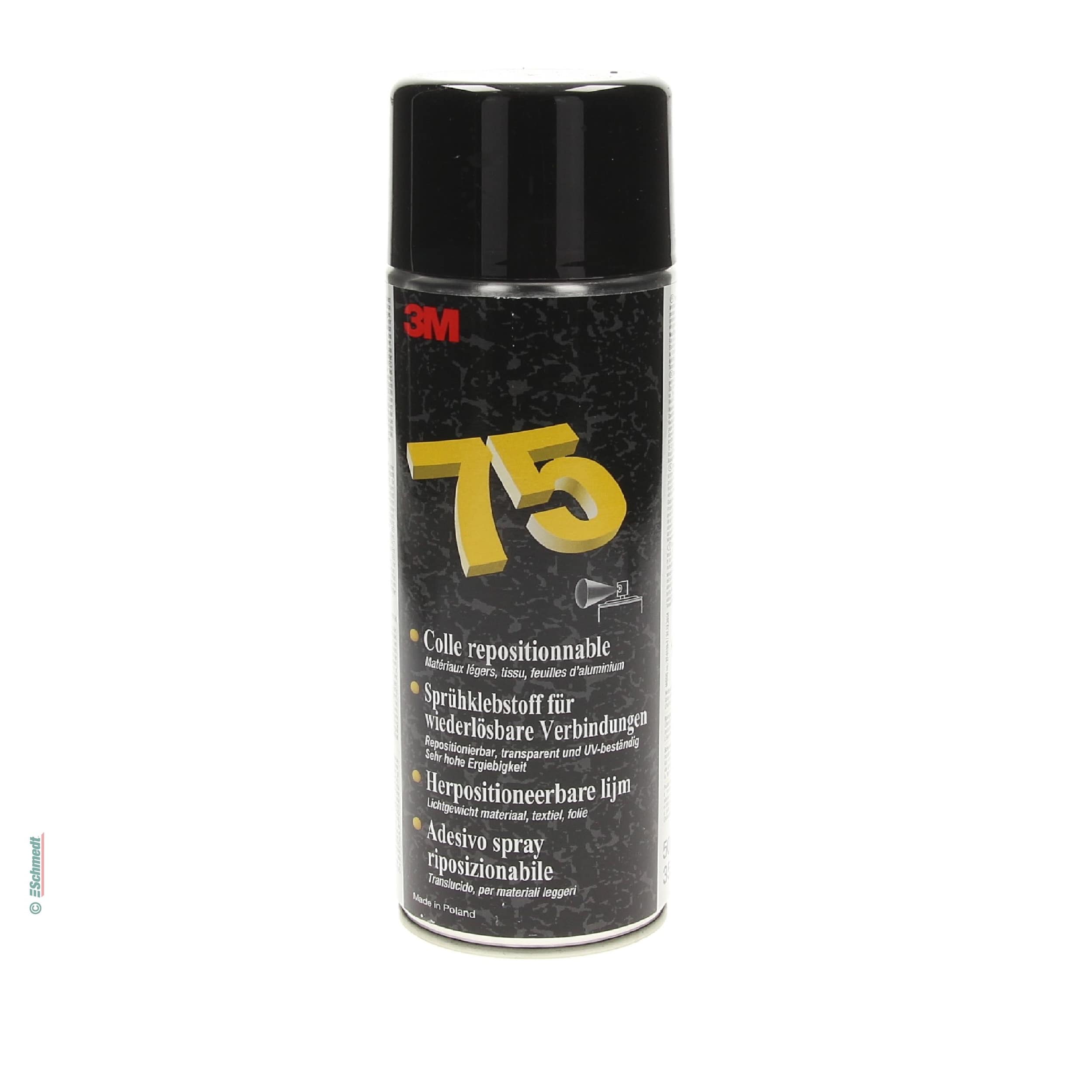 Environmental-friendly Spray Mount Adhesive for Foils , Paper , Clothing  500ml / Can