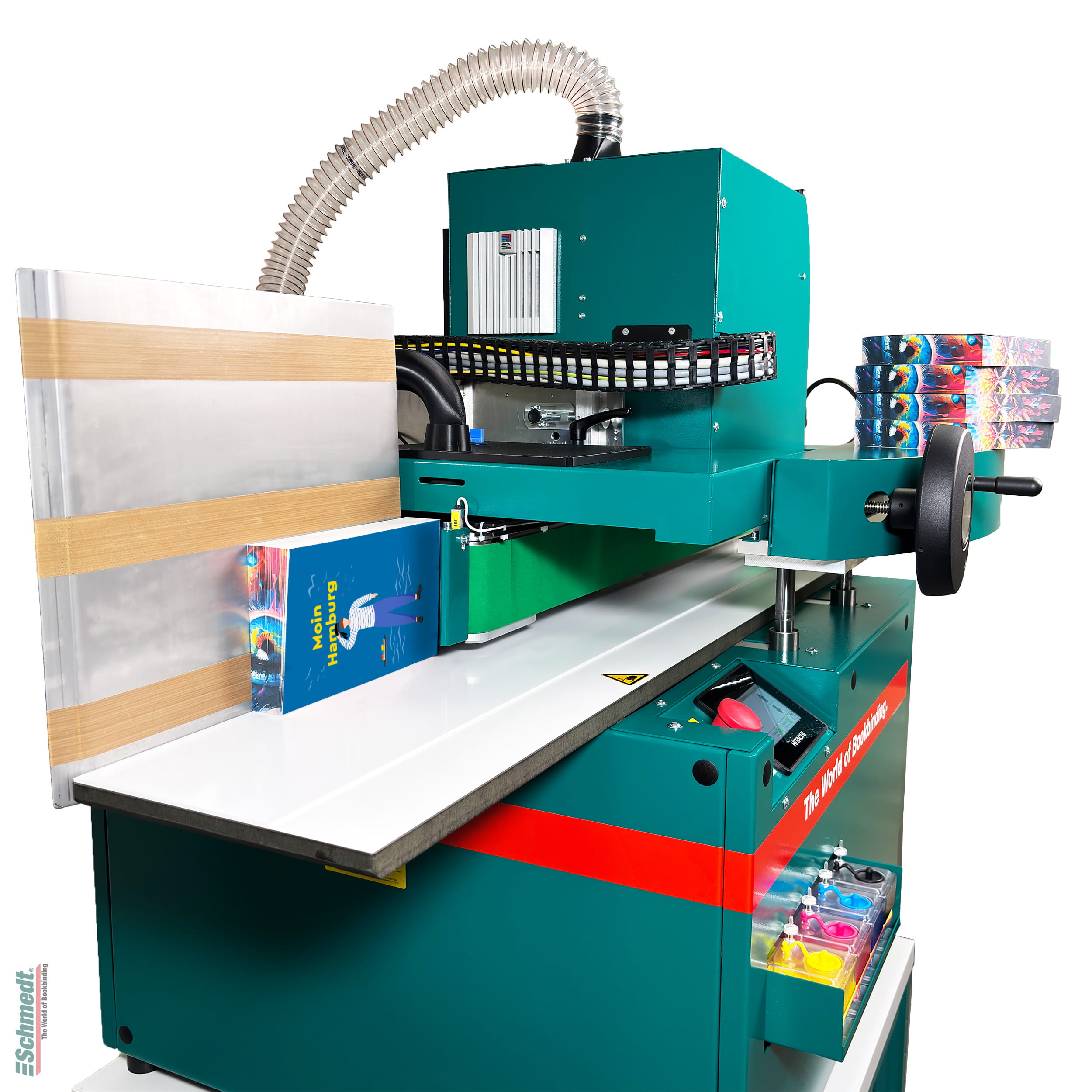 PräziEdge G3 • Book edge printer - Printer with transport system for books - Applications: hardcover books with flat or rounded back, softco... - image-5