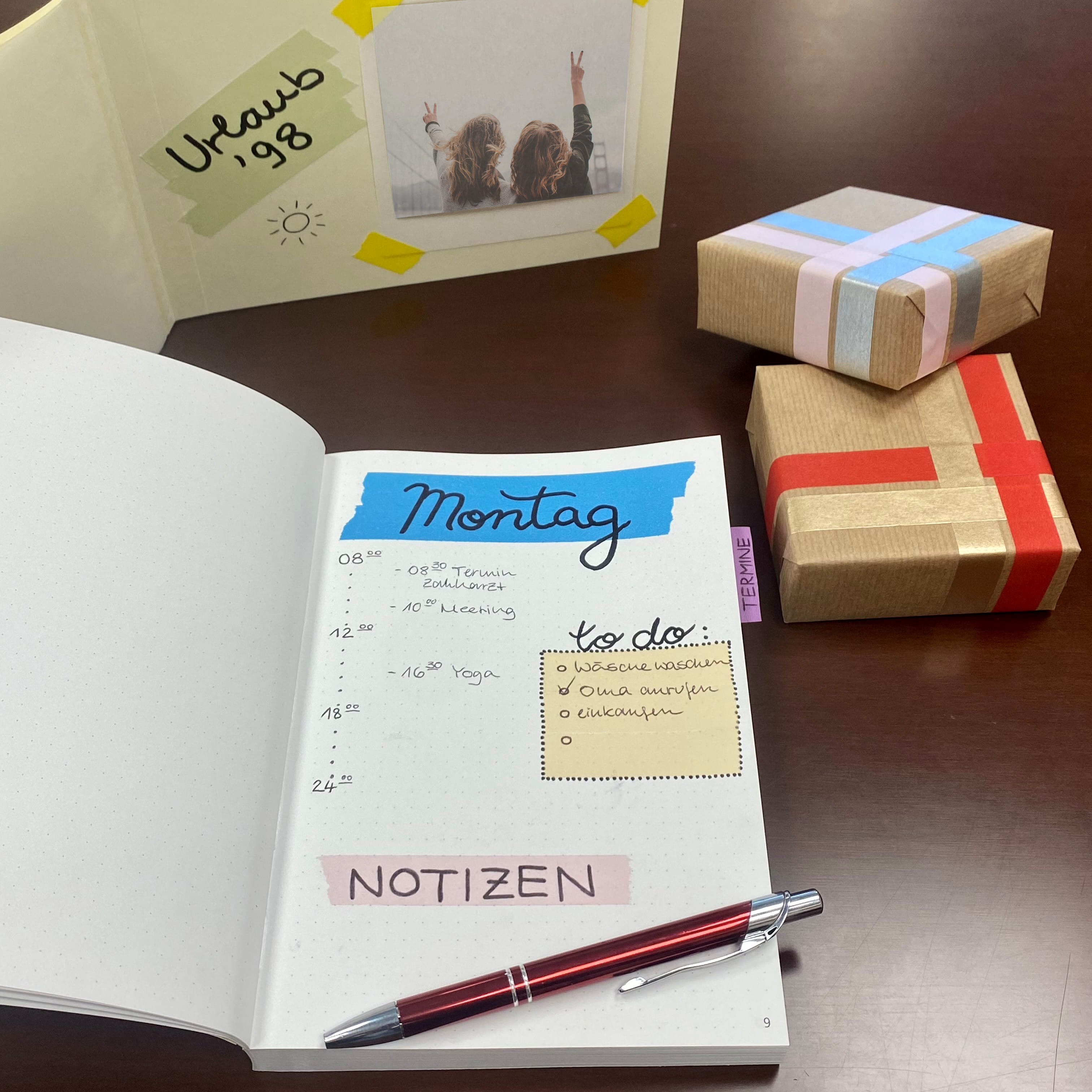 Washi Tape / Masking Tape | Glänzend - Farbe 07 - grün - Anwendungen: Verzierung von Fotoalben, Scrap Books, Geschenken, Kalendern uvm.... - Bild-1