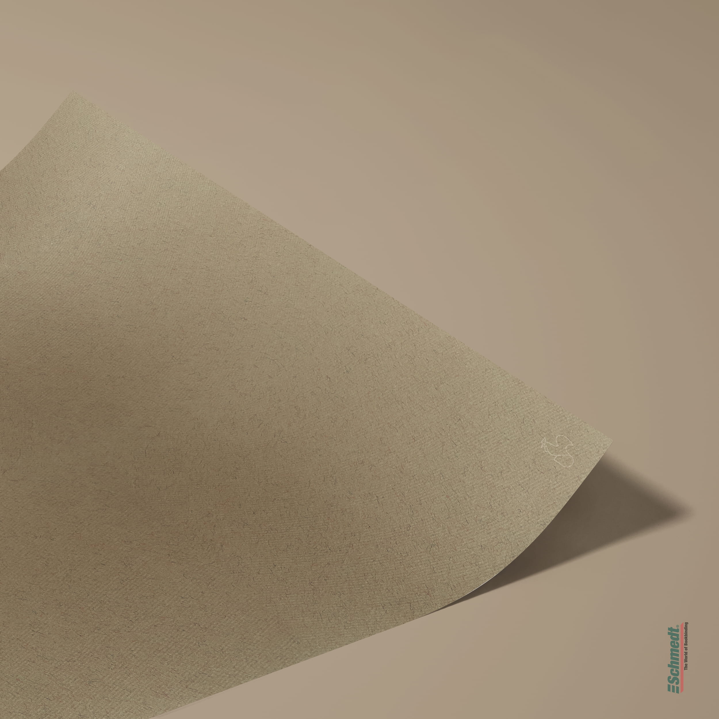 Ingres-Büttenpapier - Farbe 108 - braun - einsetzbar als Vorsatzpapier oder als exklusives Umschlag- und Einbandmaterial für Bücher. Auch ge... - Bild-1