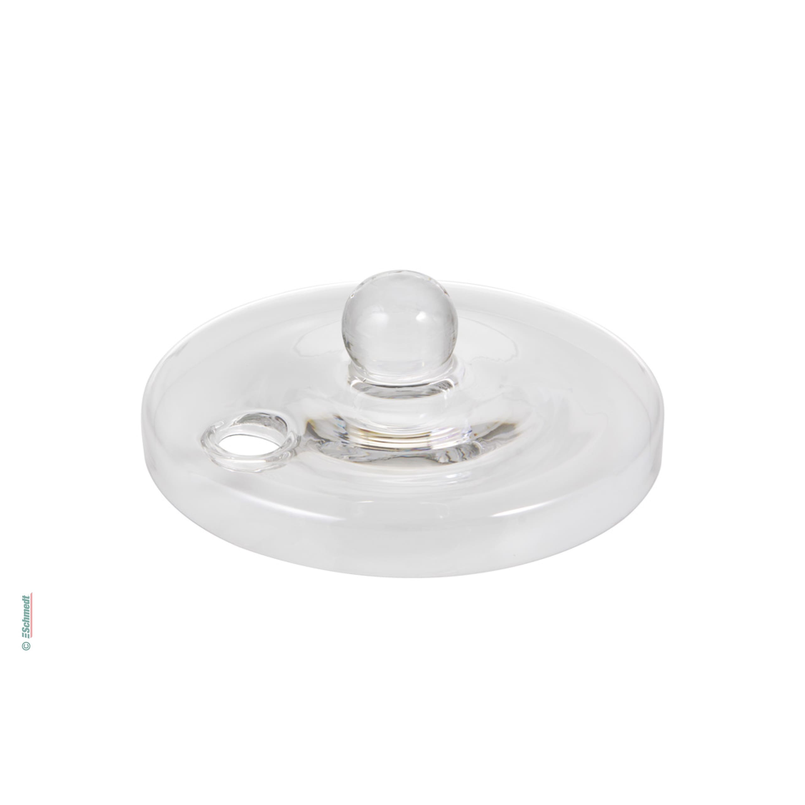 Laborglasdeckel mit Pinselloch - für Heißleimtopf 0,25 l...
