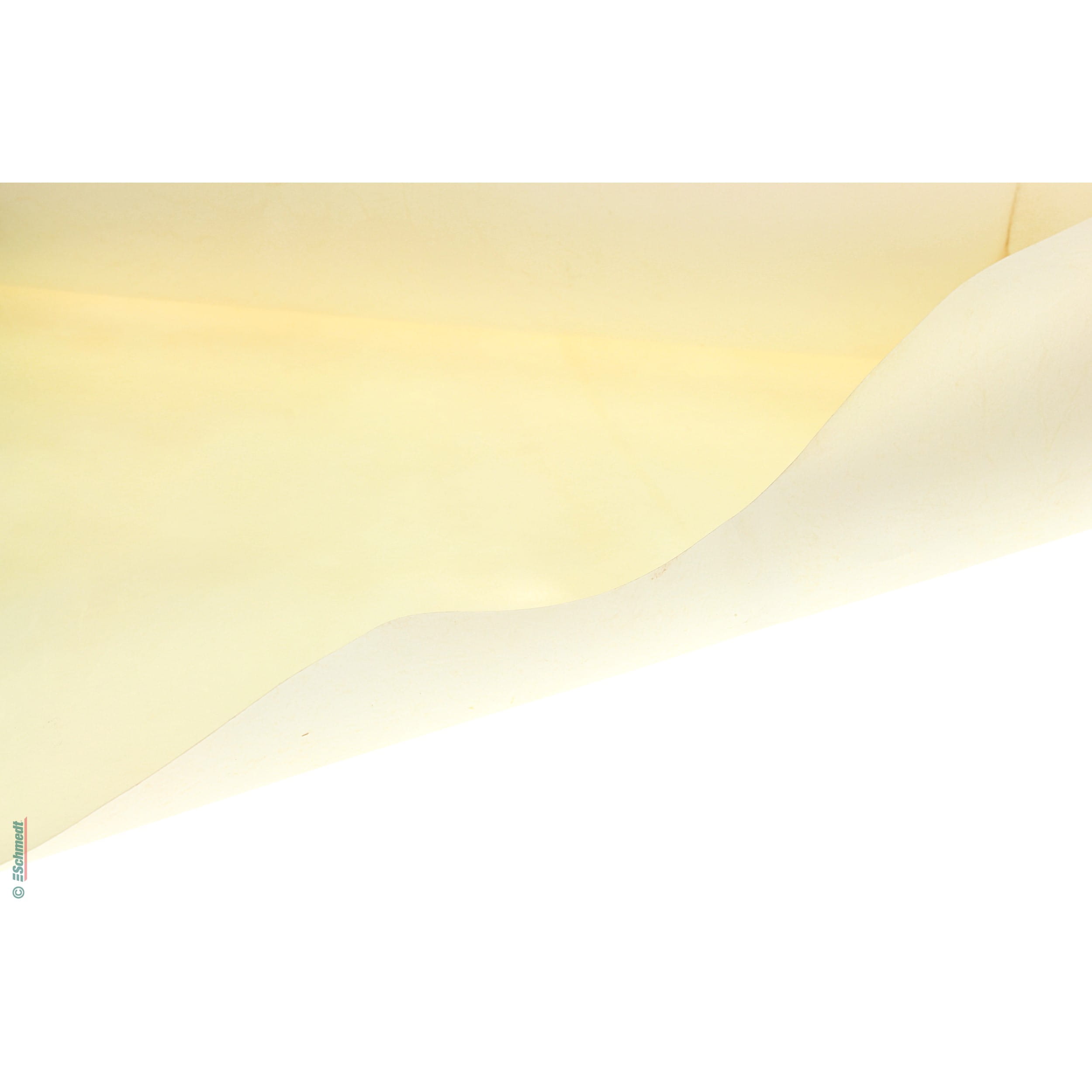 Calf parchment -  unpolished - Colour light - for book covers and for conservation... - image-1