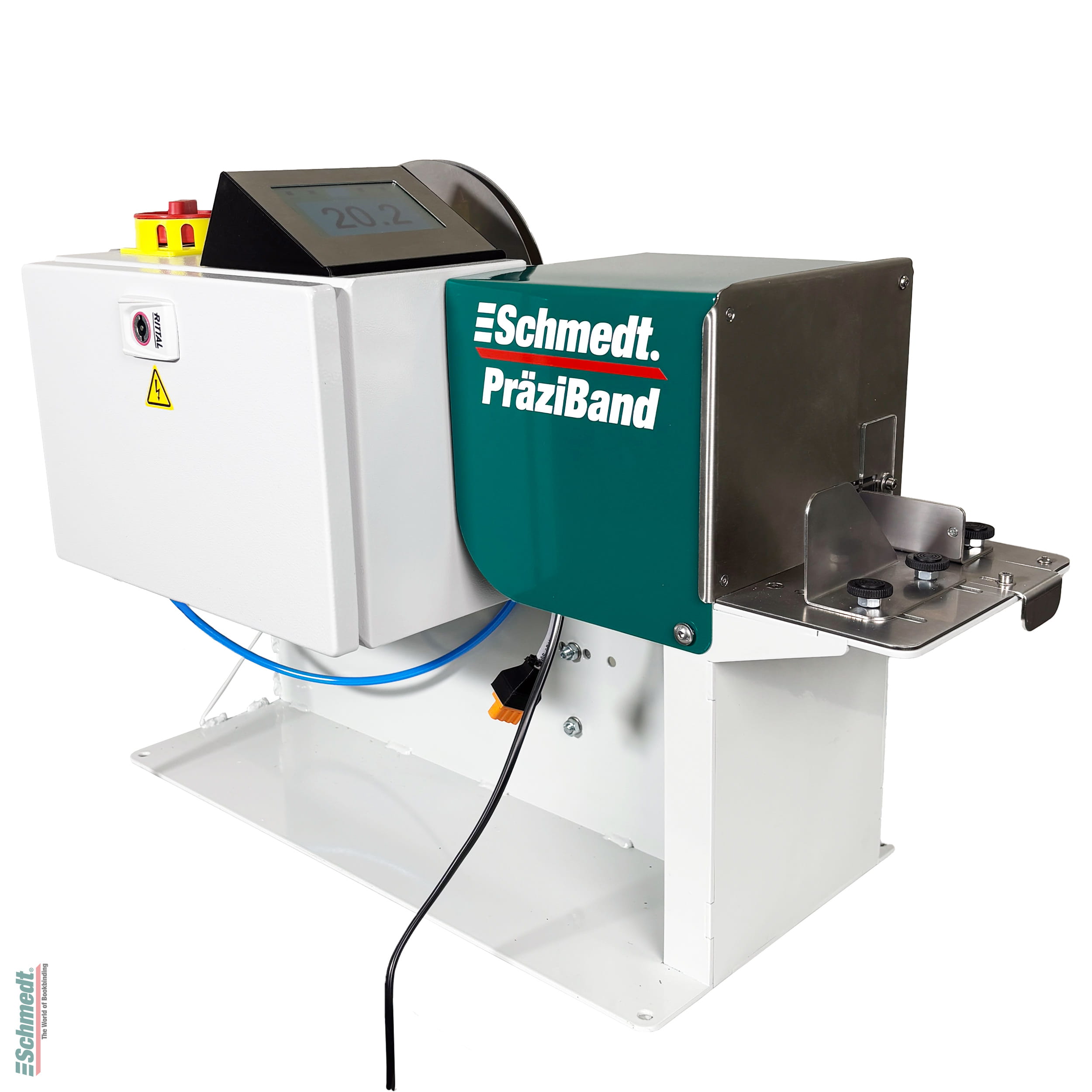PräziBand • Machine à tranchefiler - pour attacher facilement le tranchefile sur corps d'ouvrages - Applications : livres à couverture rigid... - image-1