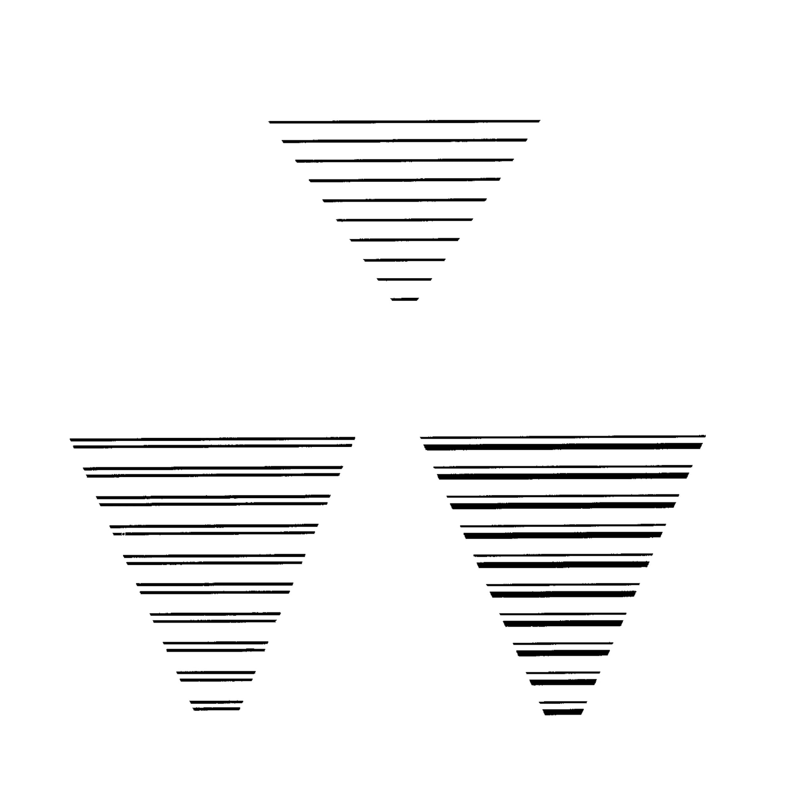 Satz Linienfileten aus Messing - Pressfileten zum Einsatz in Schriftkästen - zur Vergoldung von Büchern etc. in Prägepressen. Das Werkzeug w...