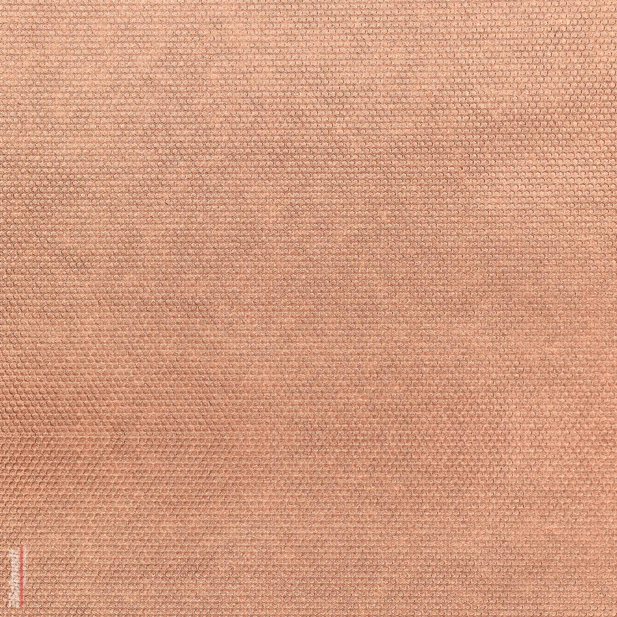 Nobilis • Metallicpapier • kupfer - Farbe 6104 - seidenglanz - hexagon - hell - Bezugspapier für Bücher, Schachteln, Boxen, Verpackungen, Or... - Bild-1
