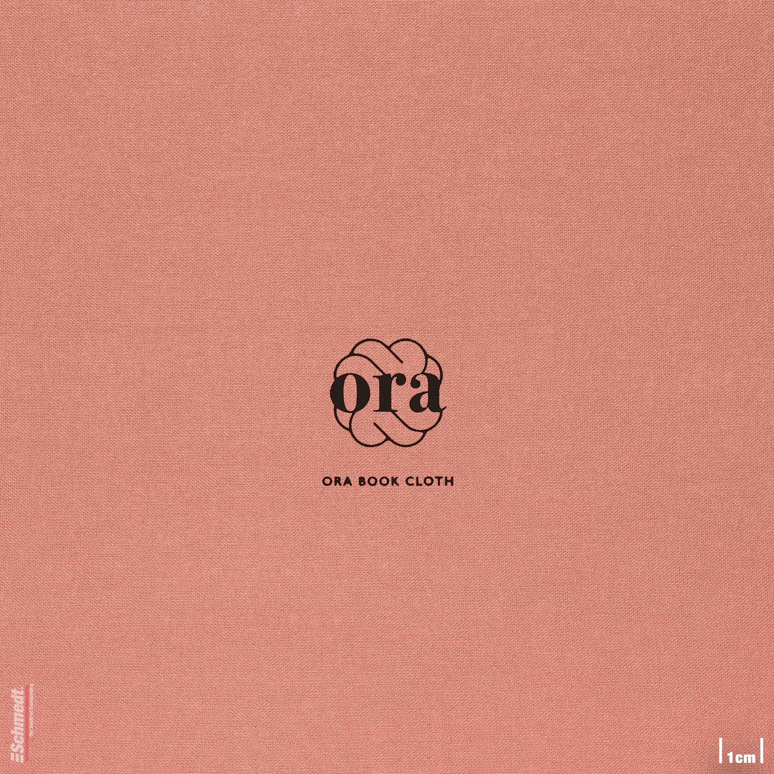 Ora • Buchleinen - Farbe 042 - indischrot - Anwendungen: für Bucheinbände, Notizbücher, Ordner, Mappen, Schuber, Kästen, Schachteln, Etuis, ... - Bild-3