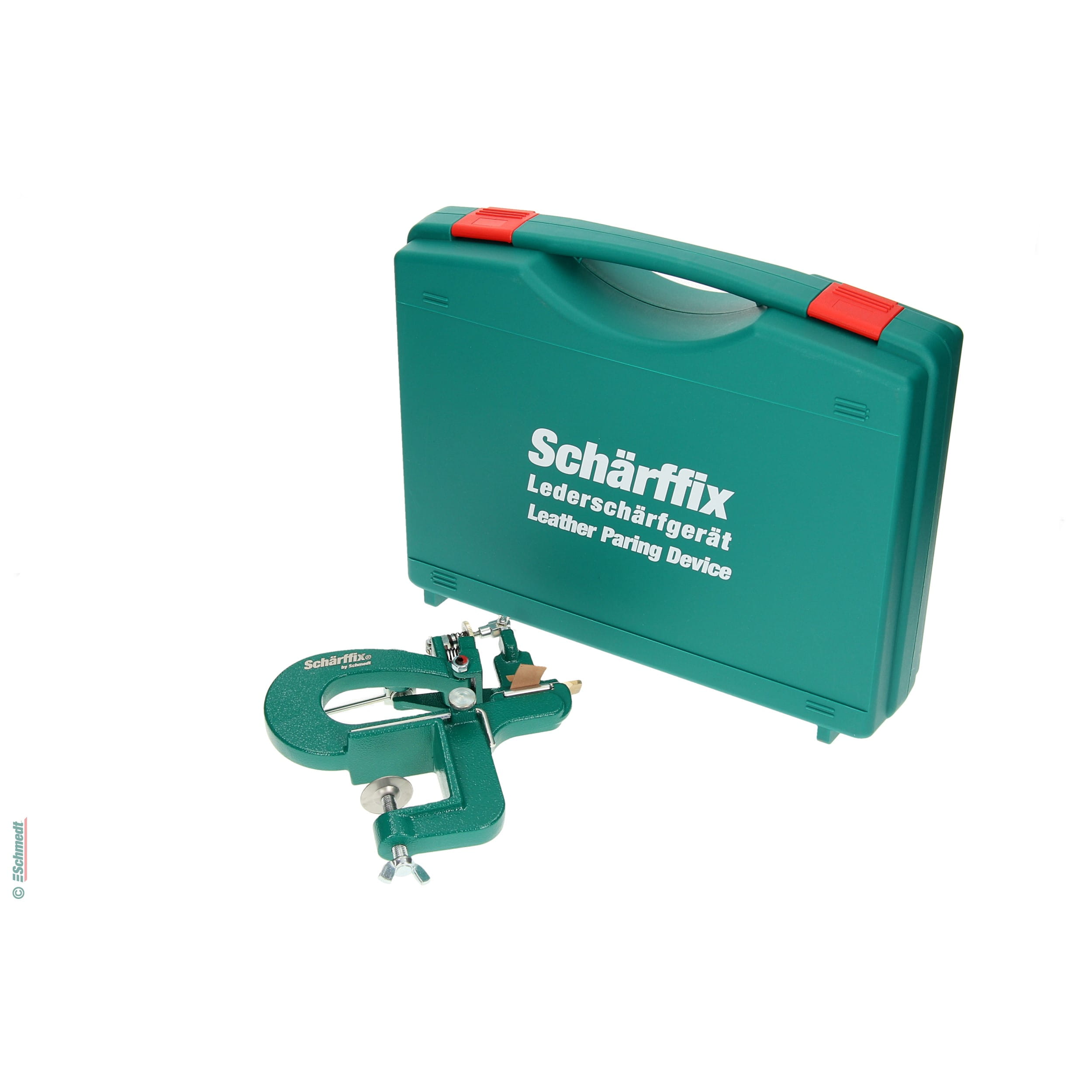 Schärffix® leather paring device, skiving tool - With this device, leather may easily be pared / skived (thinned) for further processing. Th... - image-3