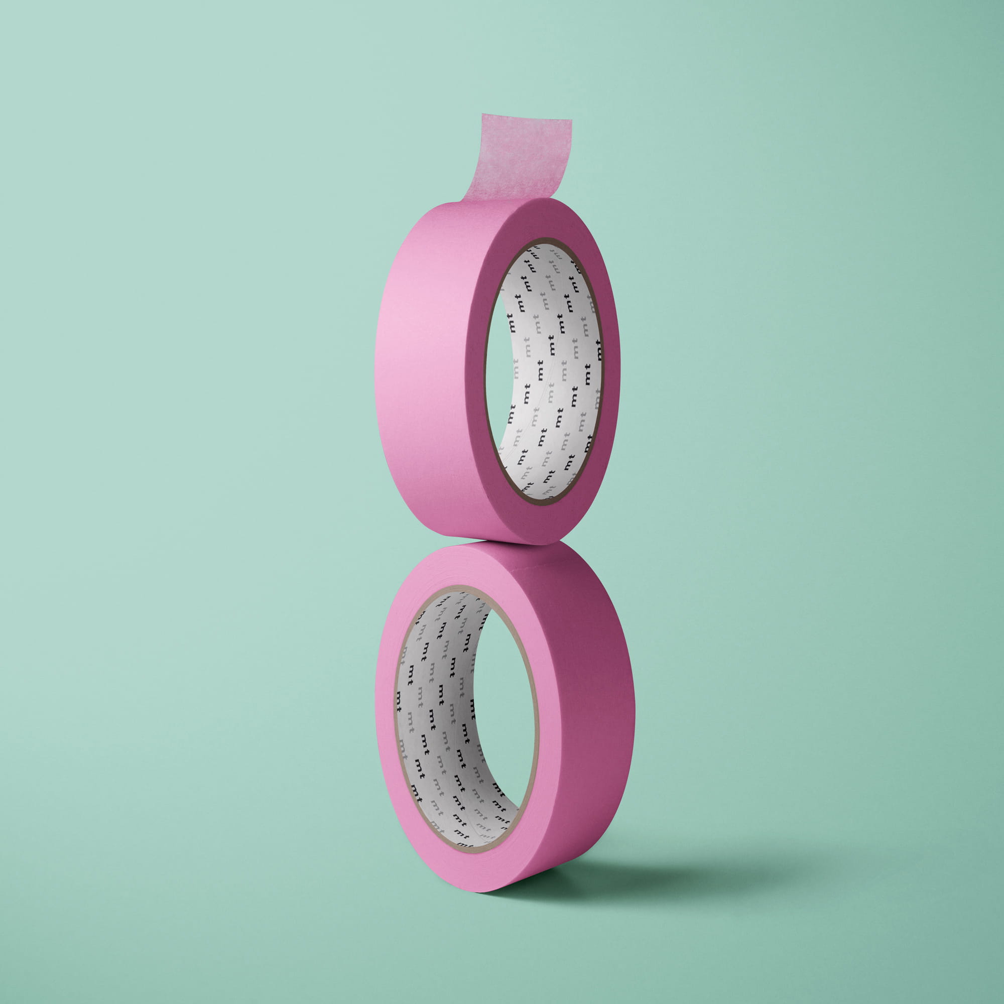 Washi Tape / Masking Tape | Matt - Farbe 41 - pink - Anwendungen: Verzierung von Fotoalben, Scrap Books, Geschenken, Kalendern uvm.... - Bild-1