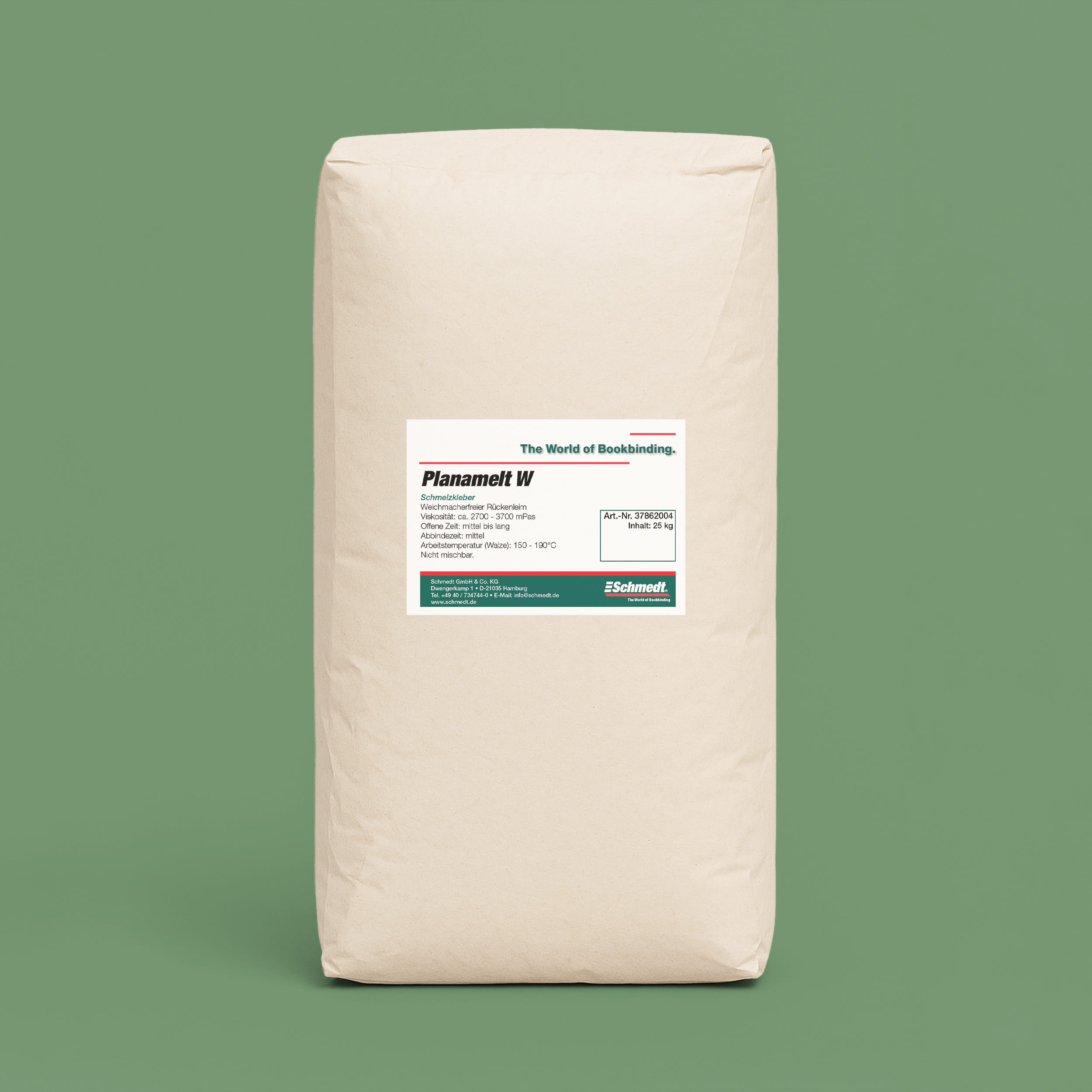 Planamelt W - colle thermofusible - Conditionnement Sac / 25 Kg - Pour la reliure en dos carré collé, p. e de livres, catalogues, brochures ...