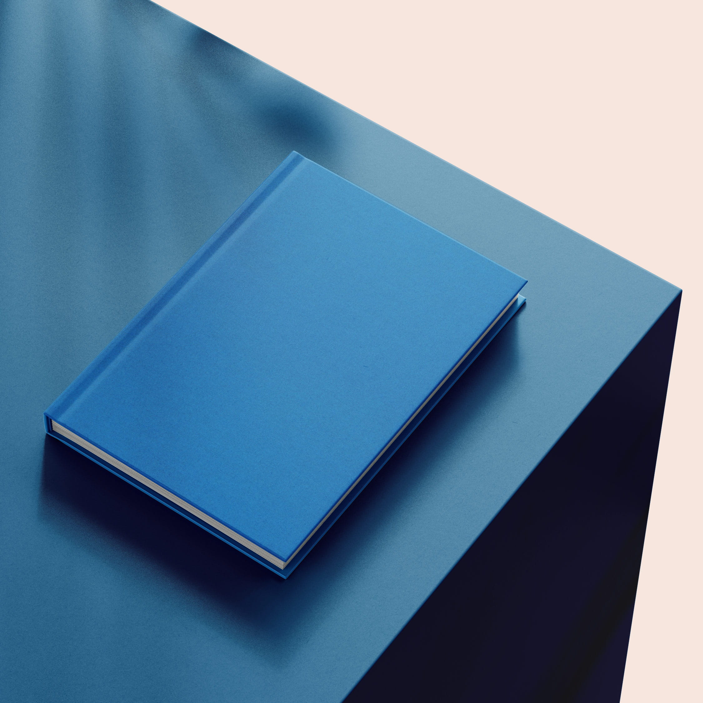 Ora • Buchleinen - Farbe 023 - mittelblau - Anwendungen: für Bucheinbände, Notizbücher, Ordner, Mappen, Schuber, Kästen, Schachteln, Etuis, ... - Bild-3