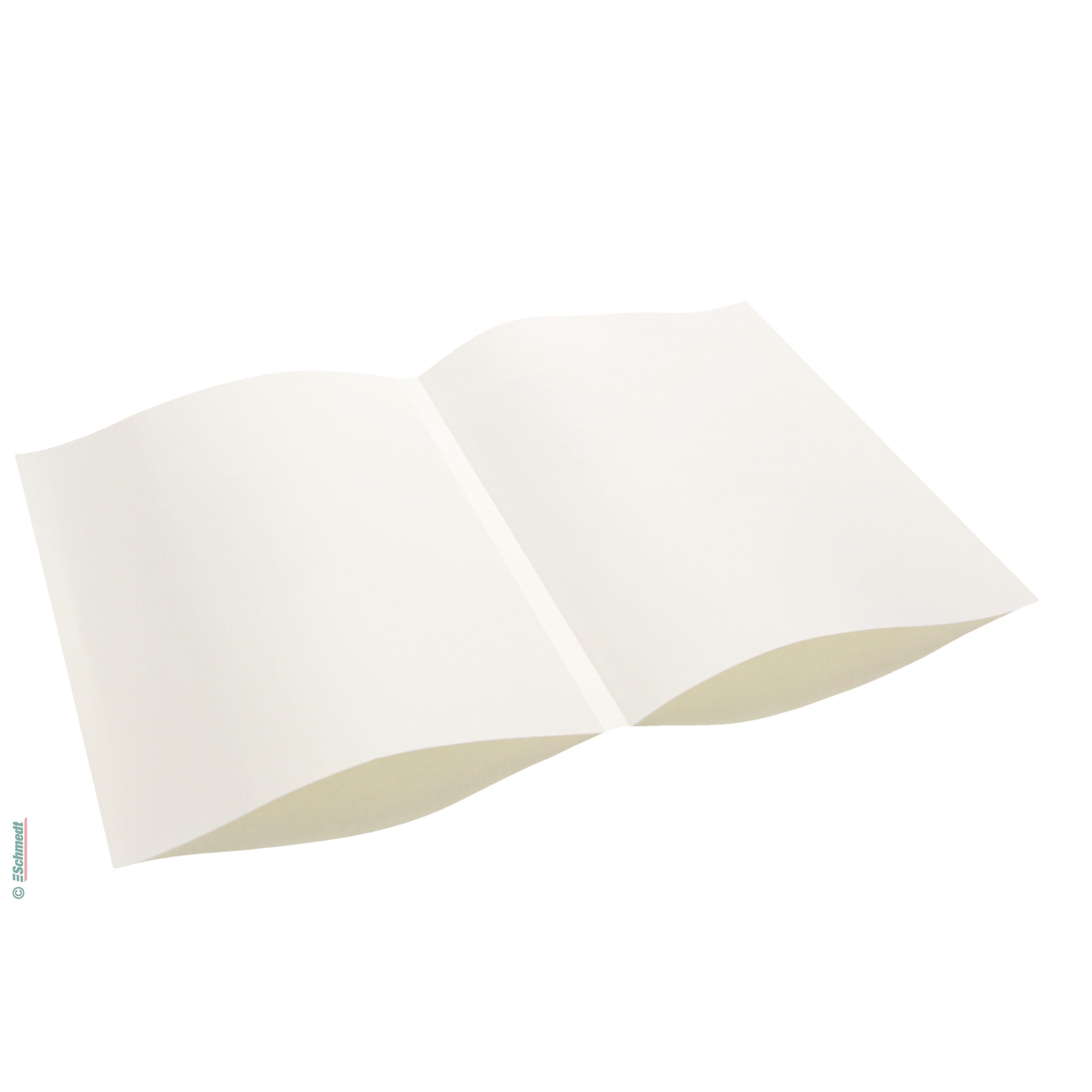 Book cloth with uncoated surface
