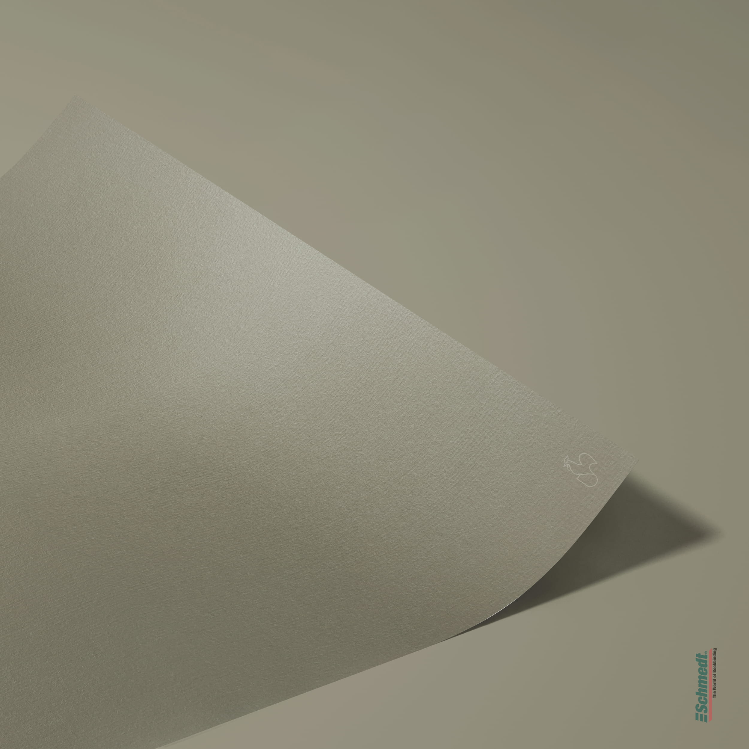 Ingres-Büttenpapier - Farbe 111 - grau - einsetzbar als Vorsatzpapier oder als exklusives Umschlag- und Einbandmaterial für Bücher. Auch gee... - Bild-1