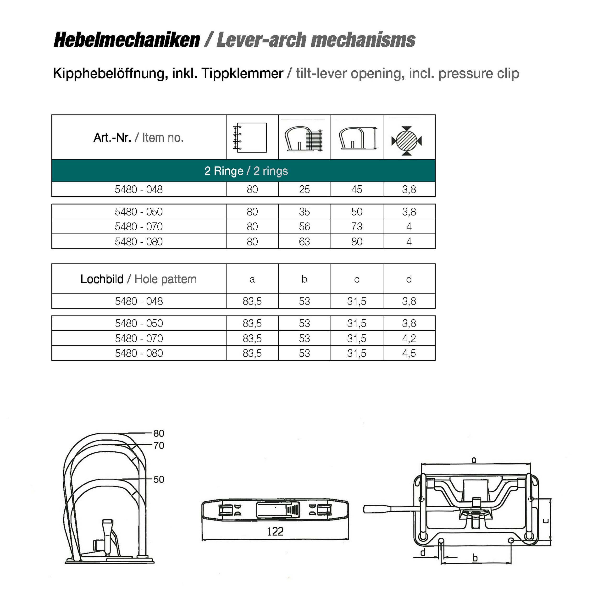 Hebelmechanik - für Ordner - für die Herstellung von Ordnern... - Bild-1