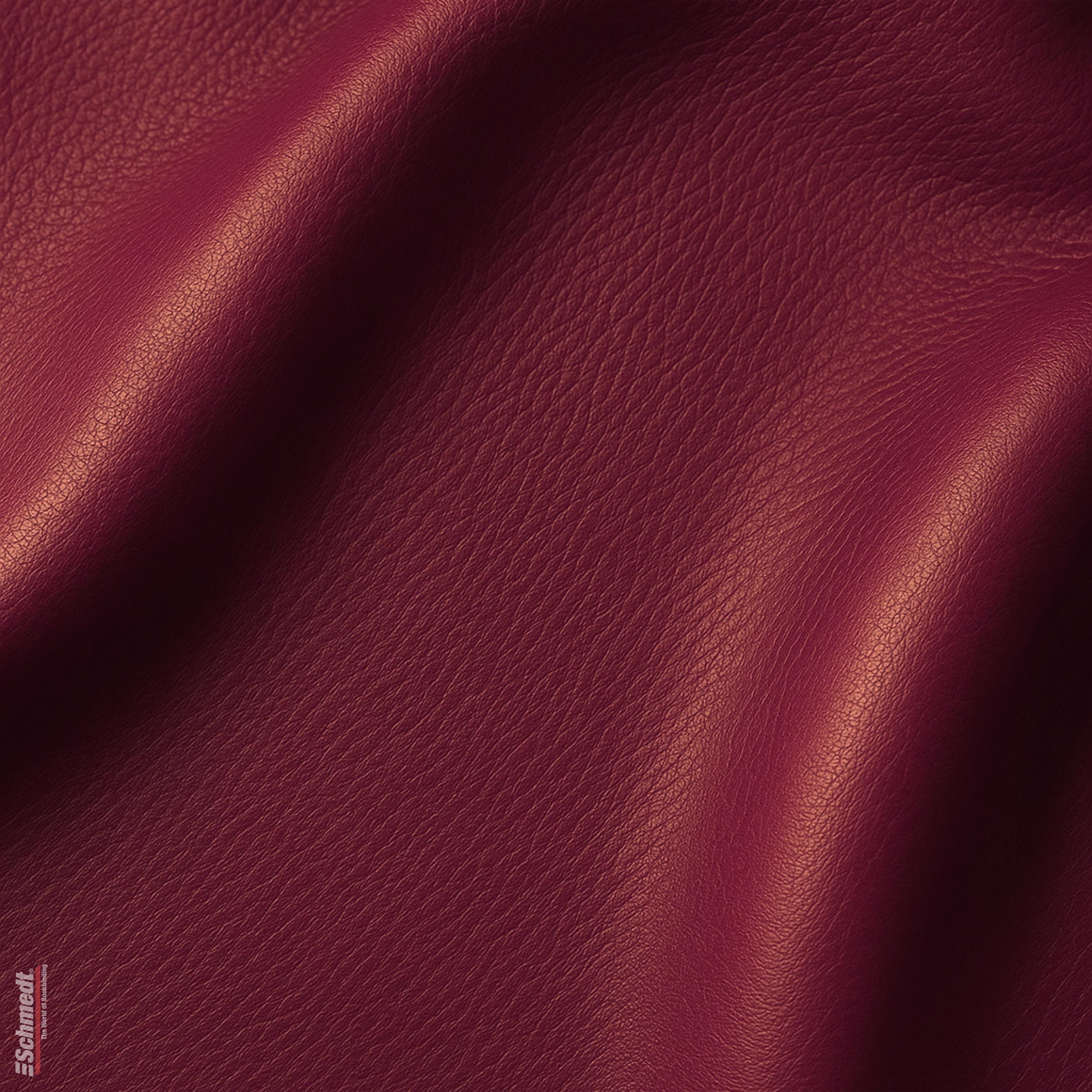 Oase-Ziegenleder - Voll-Leder - Farbe 021 - karminrot - Größe I - Standard - zur Herstellung von hochwertigen Büchern mit Echtleder-Einband ... - Bild-1