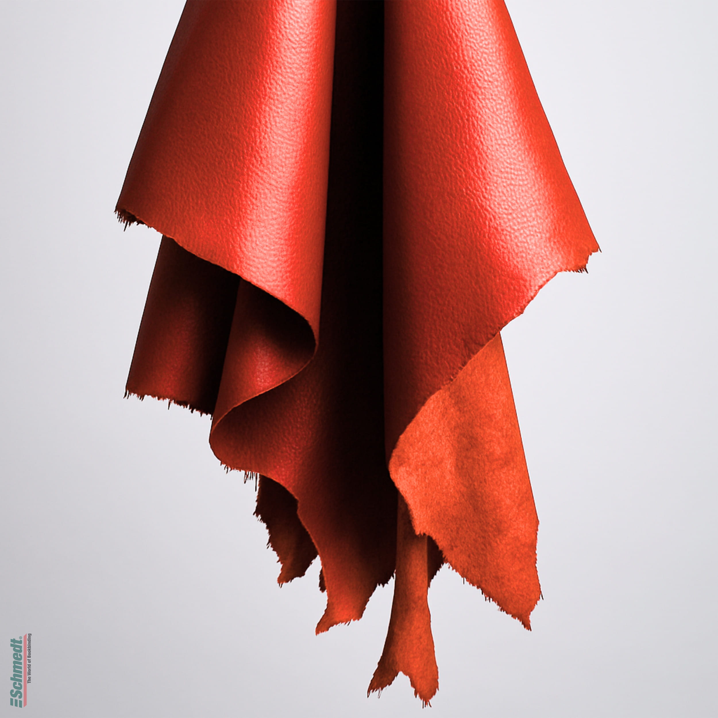 Oase-Ziegenleder - Voll-Leder - Farbe 037 - paprikarot - Größe I - Standard - zur Herstellung von hochwertigen Büchern mit Echtleder-Einband... - Bild-1