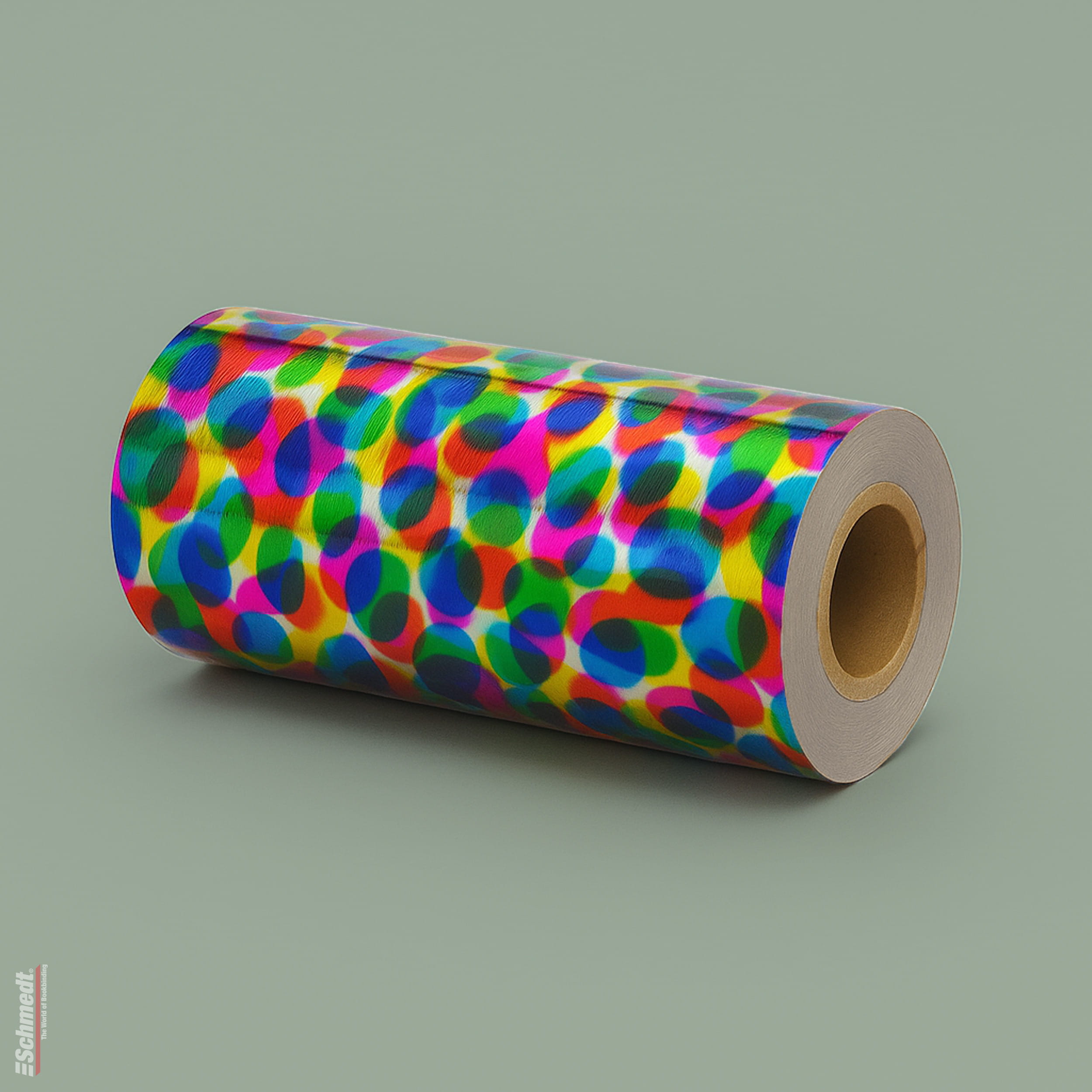 Hot-stamping foil Type 21 - holographic - Width (in mm) 13 - Colour rainbow - Theme beans - ... - image-1