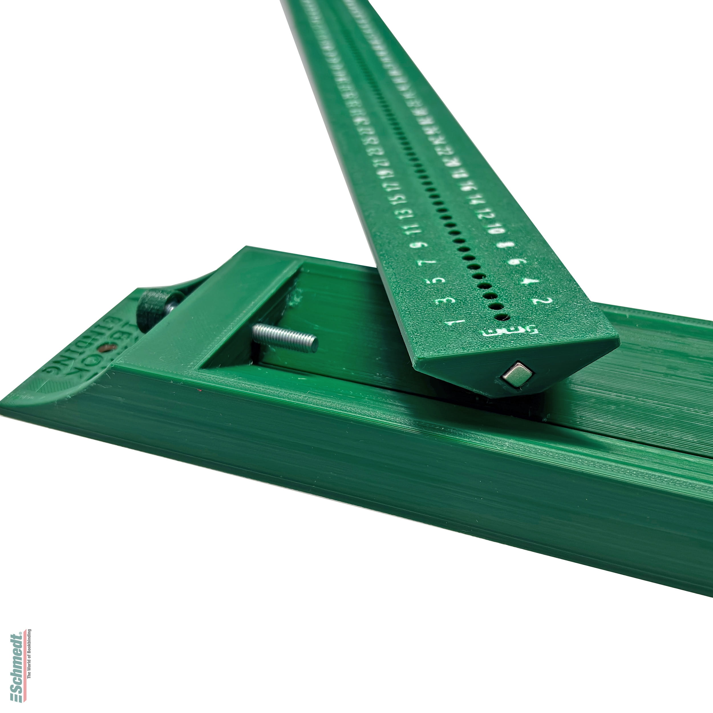 Vorstech-Schiene "Pro" mit 120°-Winkel - zum Vorstechen von Papierlagen vor der Handheftung - zum einfachen und gleichmäßigen Vorstechen von... - Bild-6