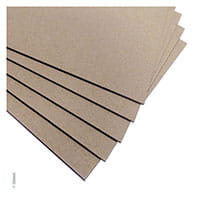 Plaque carton OR/NOIR 600*400 mm