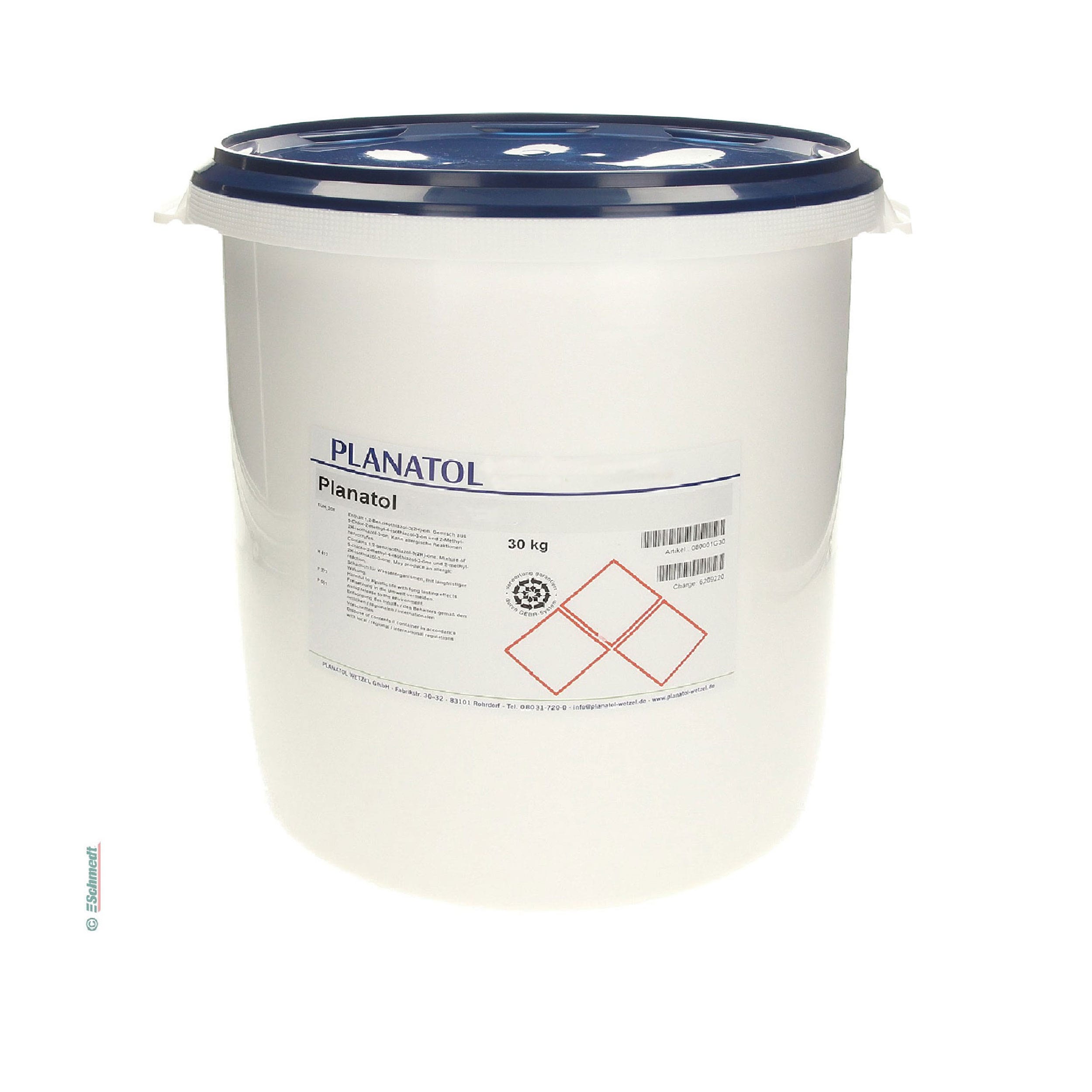 Planatol Blockleim - Contents Bucket / 30 kgs - for manual block binding of non-perforated tear-off notepads and for laminating cloth and co...
