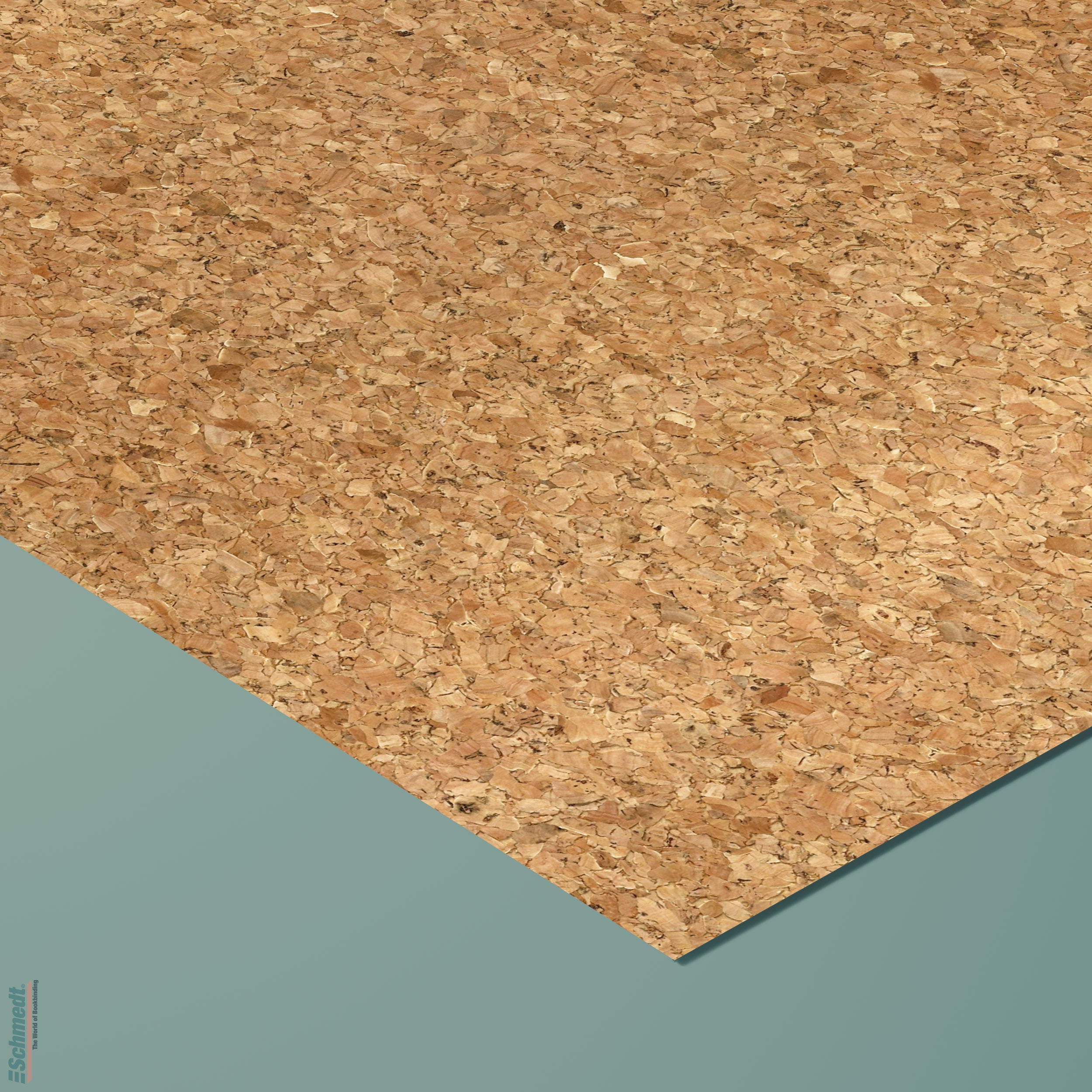 Kork - material para encuadernar, corcho natural - Estructura 3 - granulado - Formato Hojas - 50 x 70 cm (SL) - para encuadernaciones exclus... - imagen-1