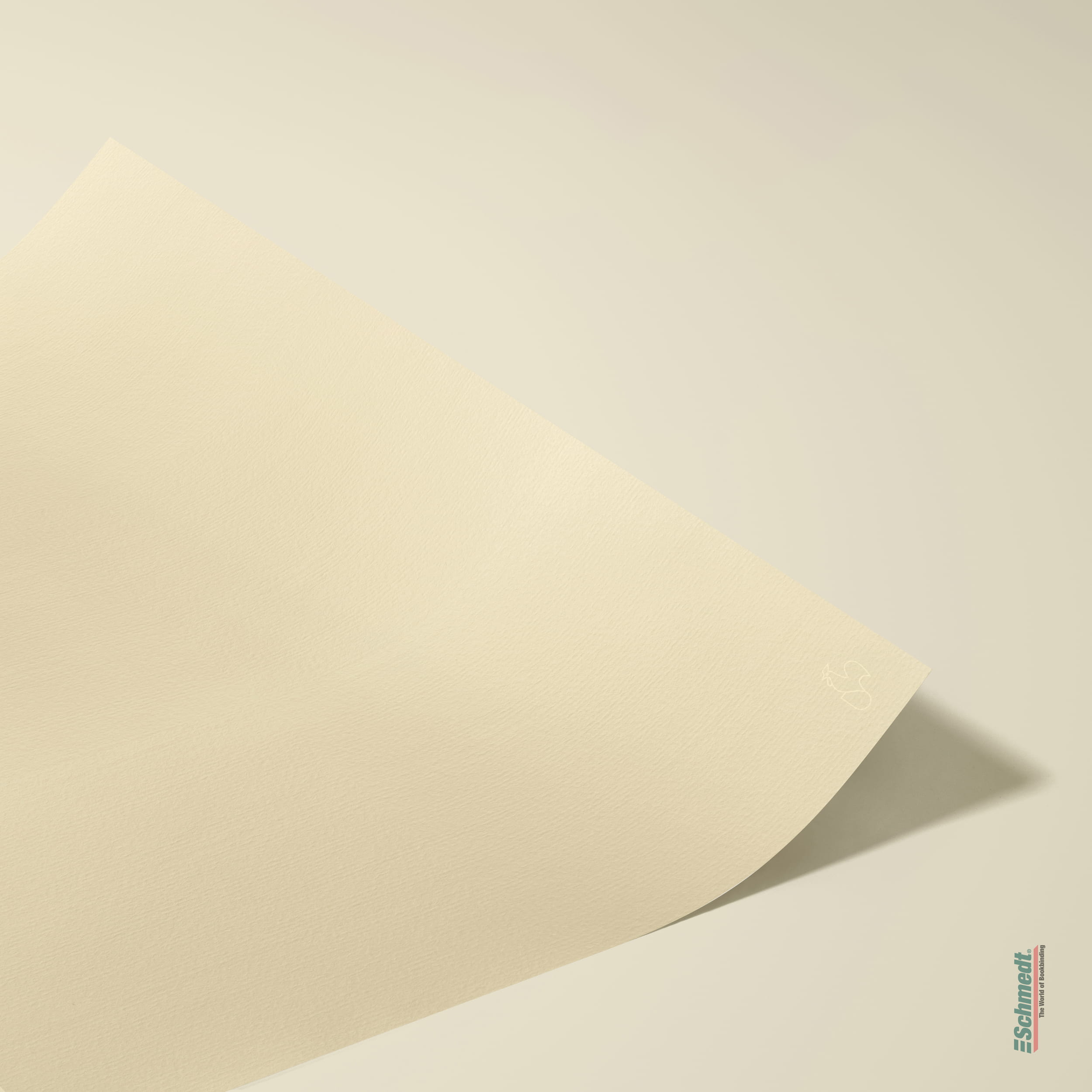 Ingres-Büttenpapier - Farbe 104 - gelb - einsetzbar als Vorsatzpapier oder als exklusives Umschlag- und Einbandmaterial für Bücher. Auch gee... - Bild-1