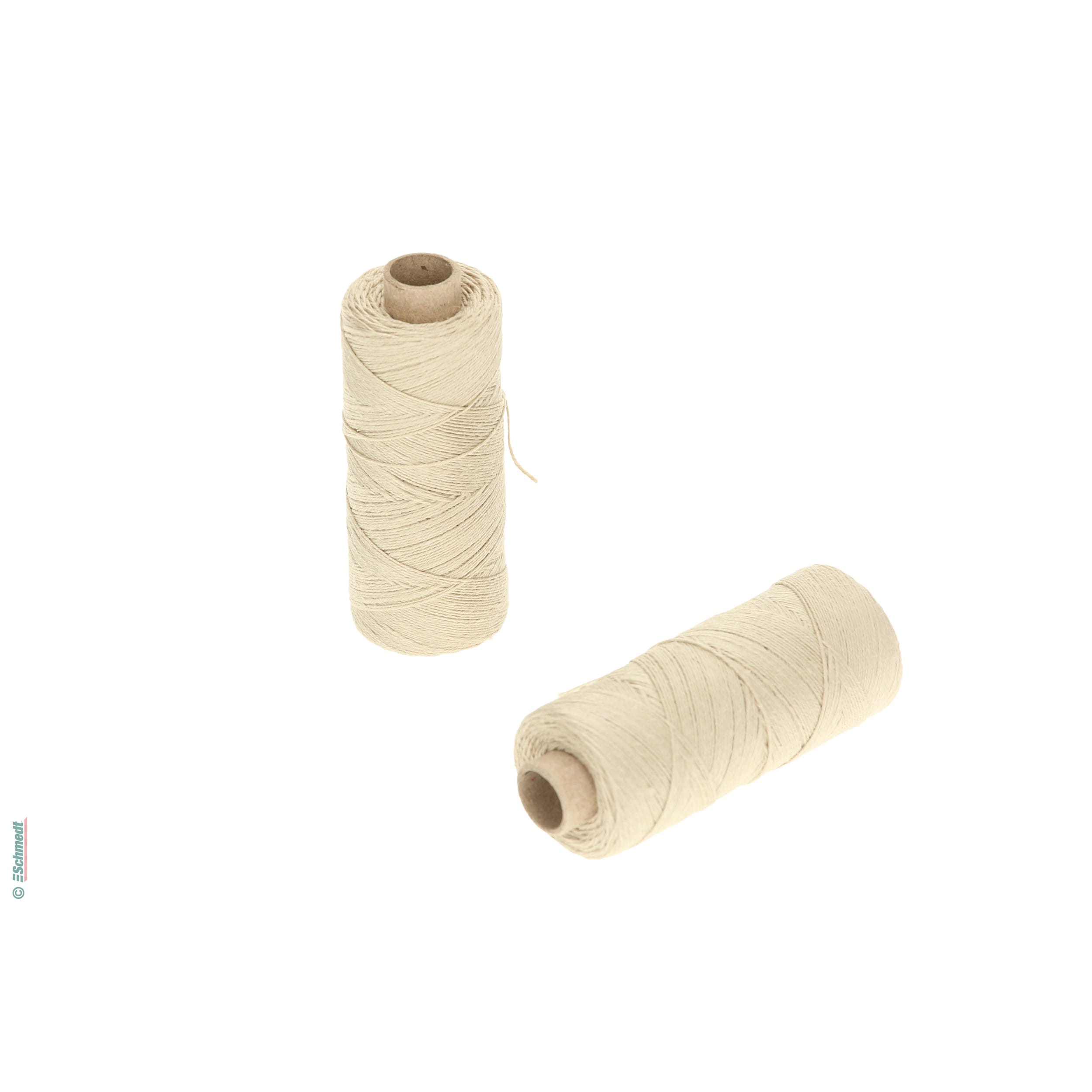 Sewing thread | coloured - Size 18/3 - appro. 0.55 mm - Colour 14 - cream - for manual thread-stitching...