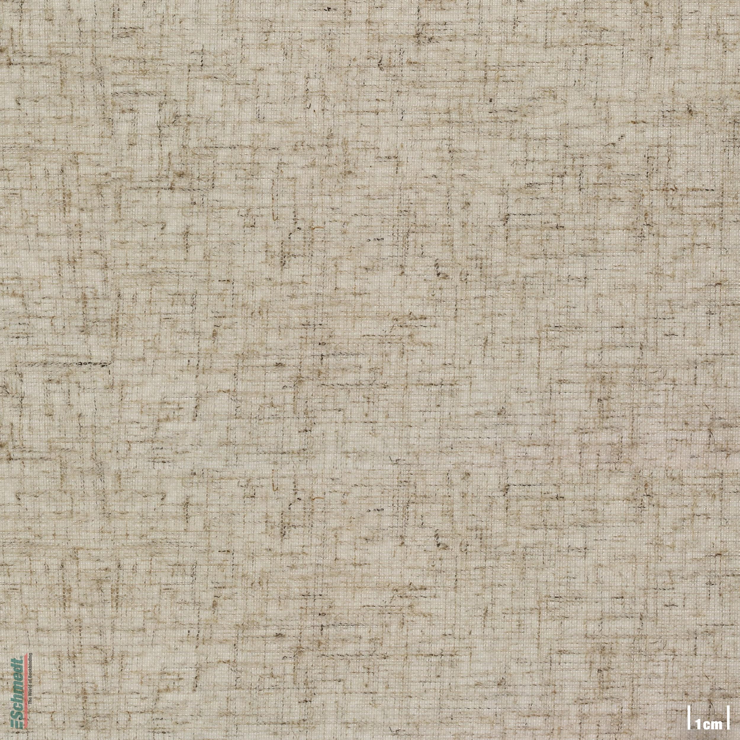 Toile écrue - Couleur 002 - blanc/marron - Applications: pour livres, agendas, classeurs, chemises, boîtes, étuis, coffrets cadeaux, reliure...