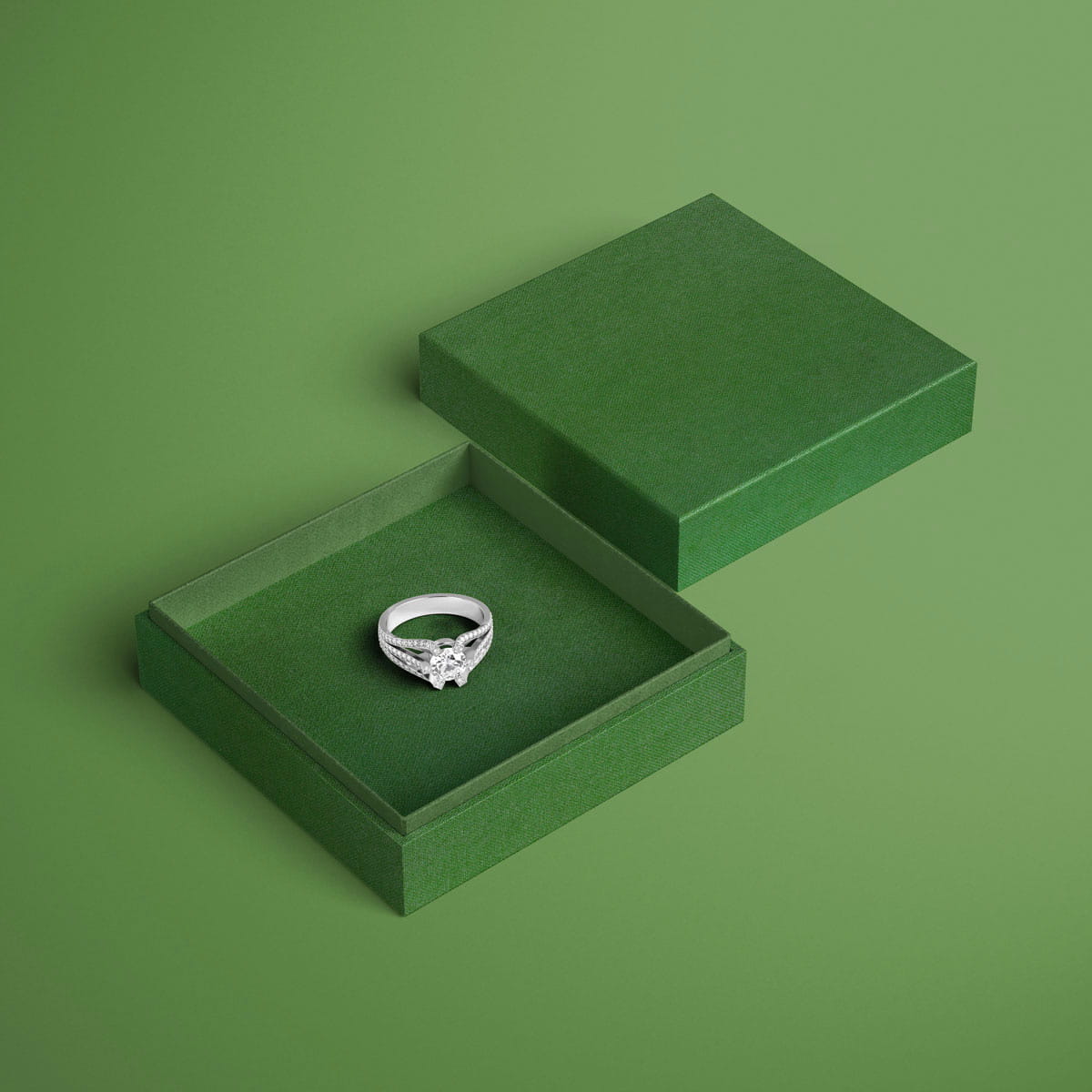 Englisch Buckram • toile de reliure de qualité supérieure - Couleur 531 - herbe verte - couvertures de livres, livres-biblithèque, 
cartes ... - image-1