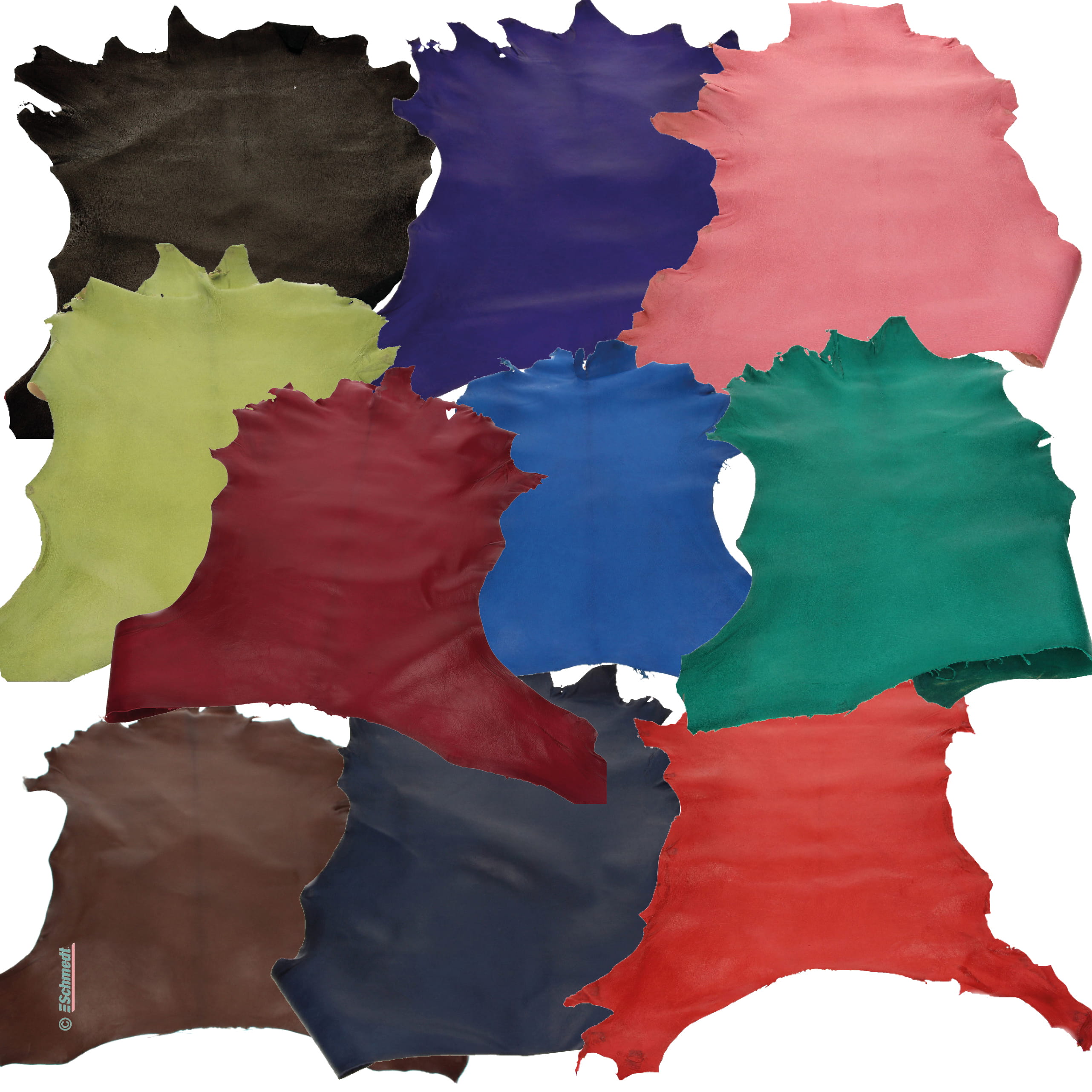 Goatskin Type "Oase" - full leather - tanned on pure vegetable basis (sumach etc.) - for producing high-quality books with a genuine leather... - image-1