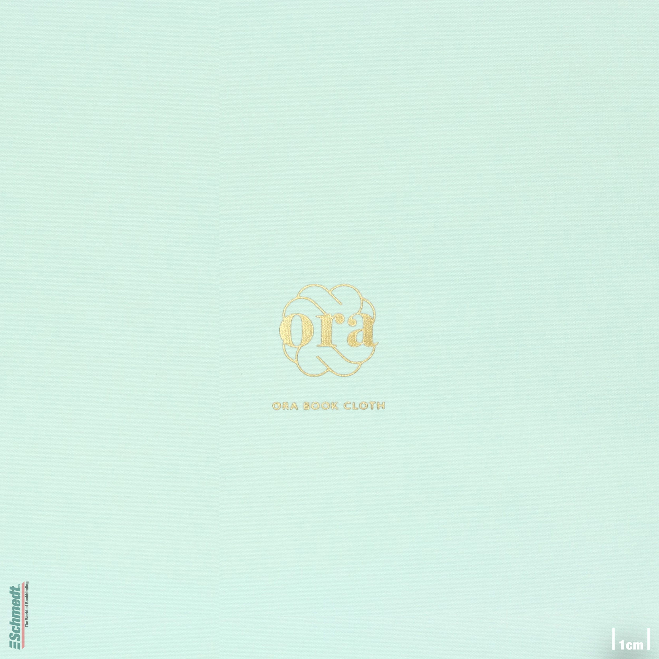 Ora • Buchleinen - Farbe 046 - eisgrün - Anwendungen: für Bucheinbände, Notizbücher, Ordner, Mappen, Schuber, Kästen, Schachteln, Etuis, Ges... - Bild-1