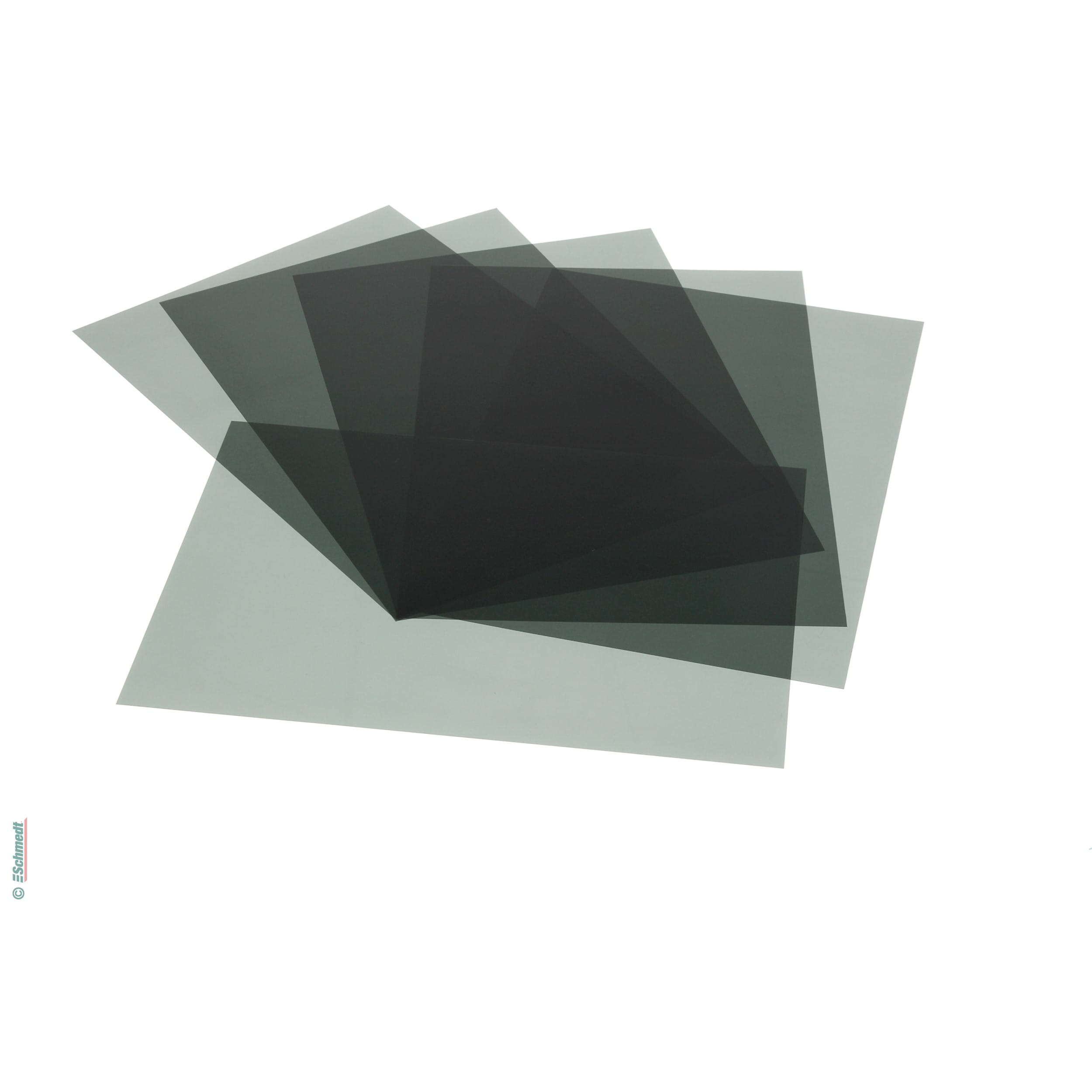 Deckblätter | farbig transparent - Abmessungen 210 x 297 mm - Farbe rauchfarben - zum Schutz der Titelseite und zur Stabilisierung gebundene...