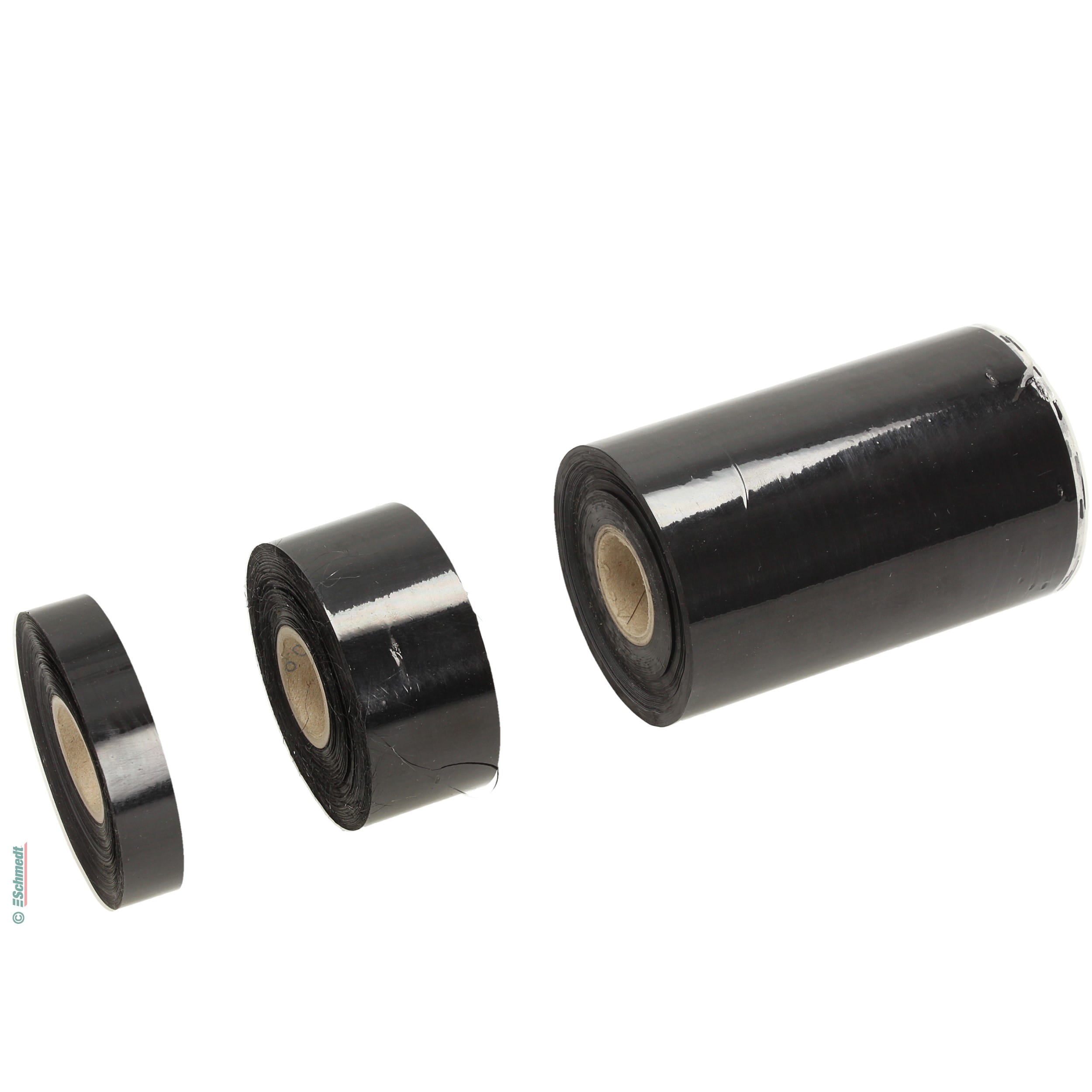 Hot-stamping foil Type 20 - pigmented, mat - Width (in mm) 75 - Colour black - for products on on paper, board and plastic basis (also struc...