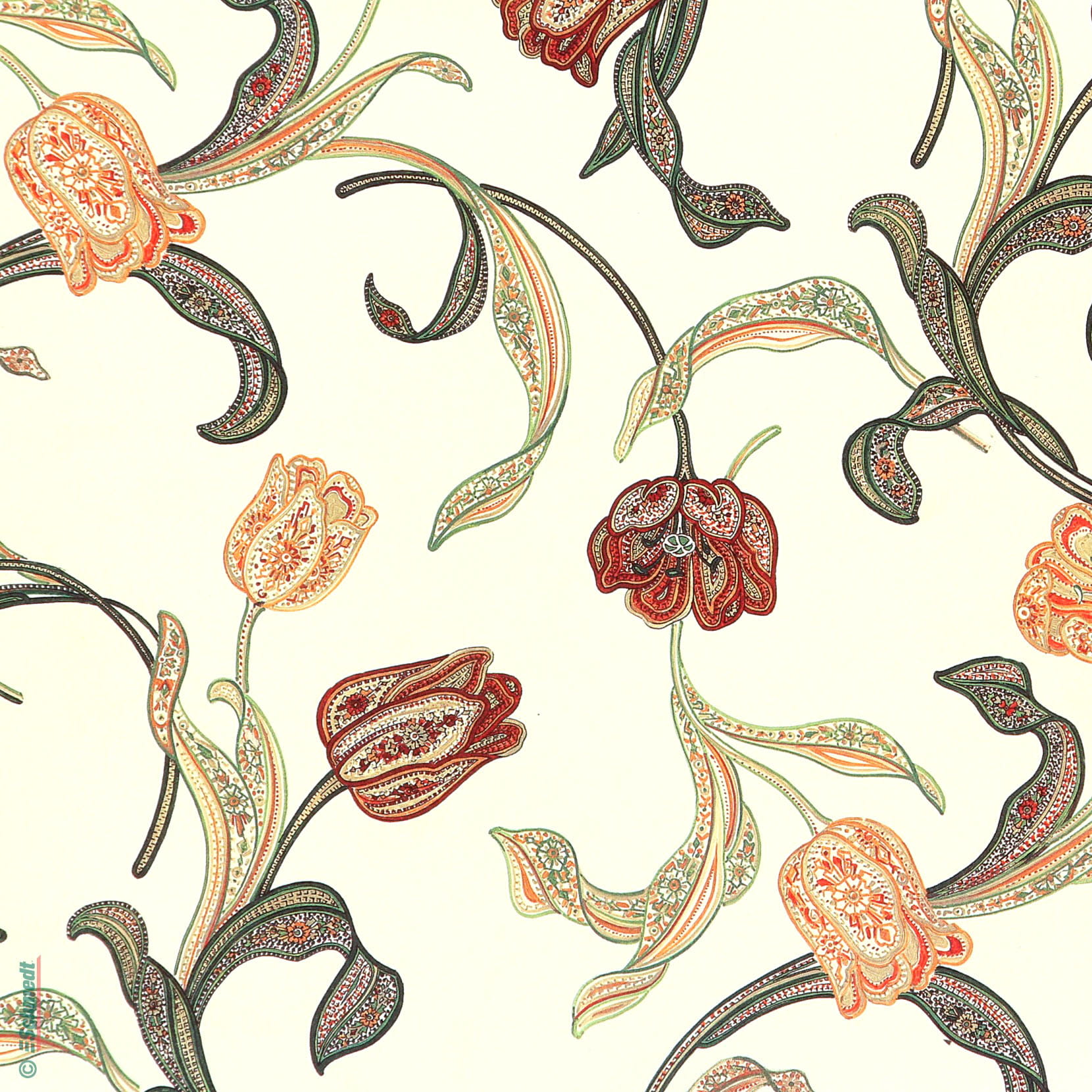 048 - Paisley tulips