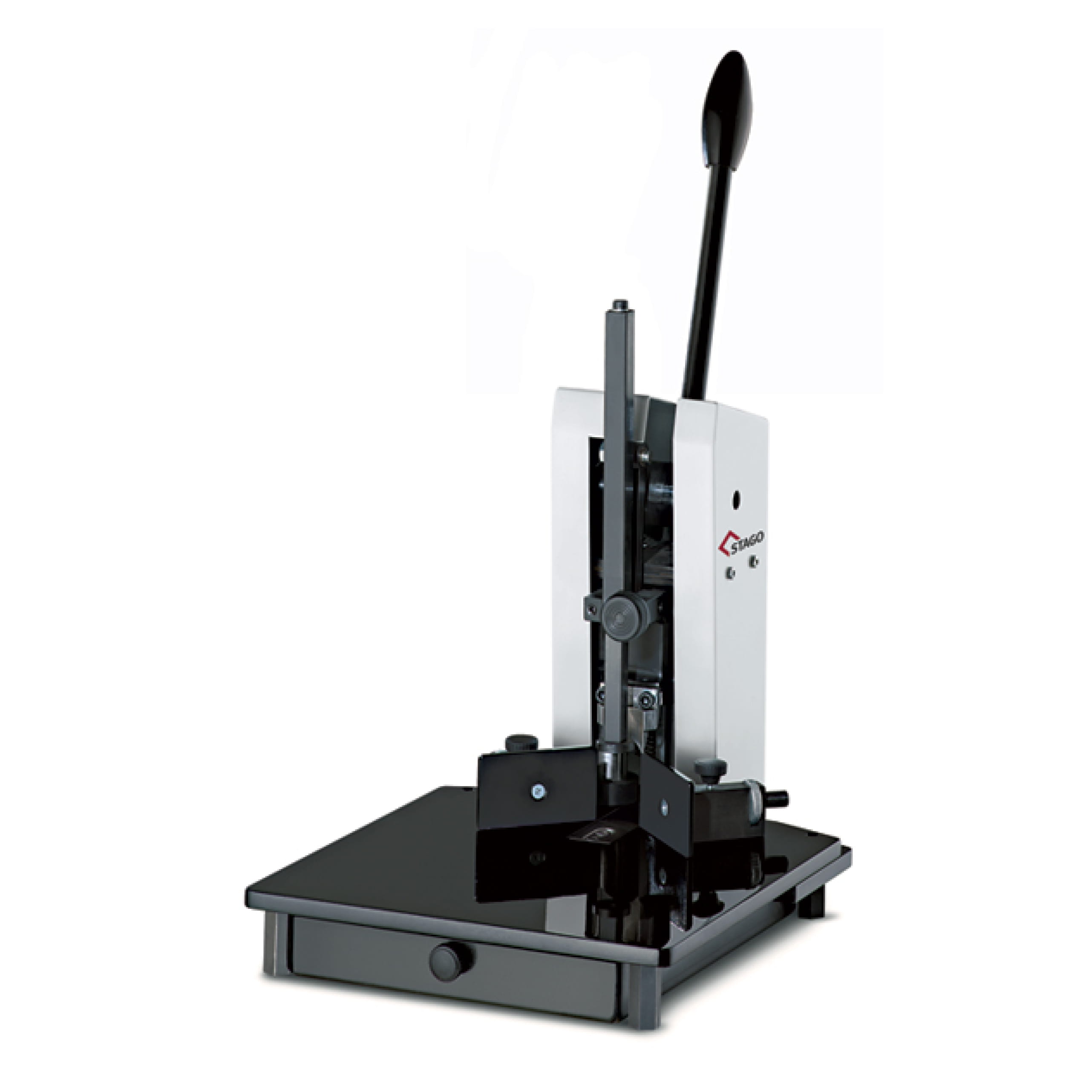 Machine à poinçonner les coins Type ESM - Modèle de table manuel - L'ESM 20 est une poinçonneuse d'angle robuste pour les rayons, les coupes...