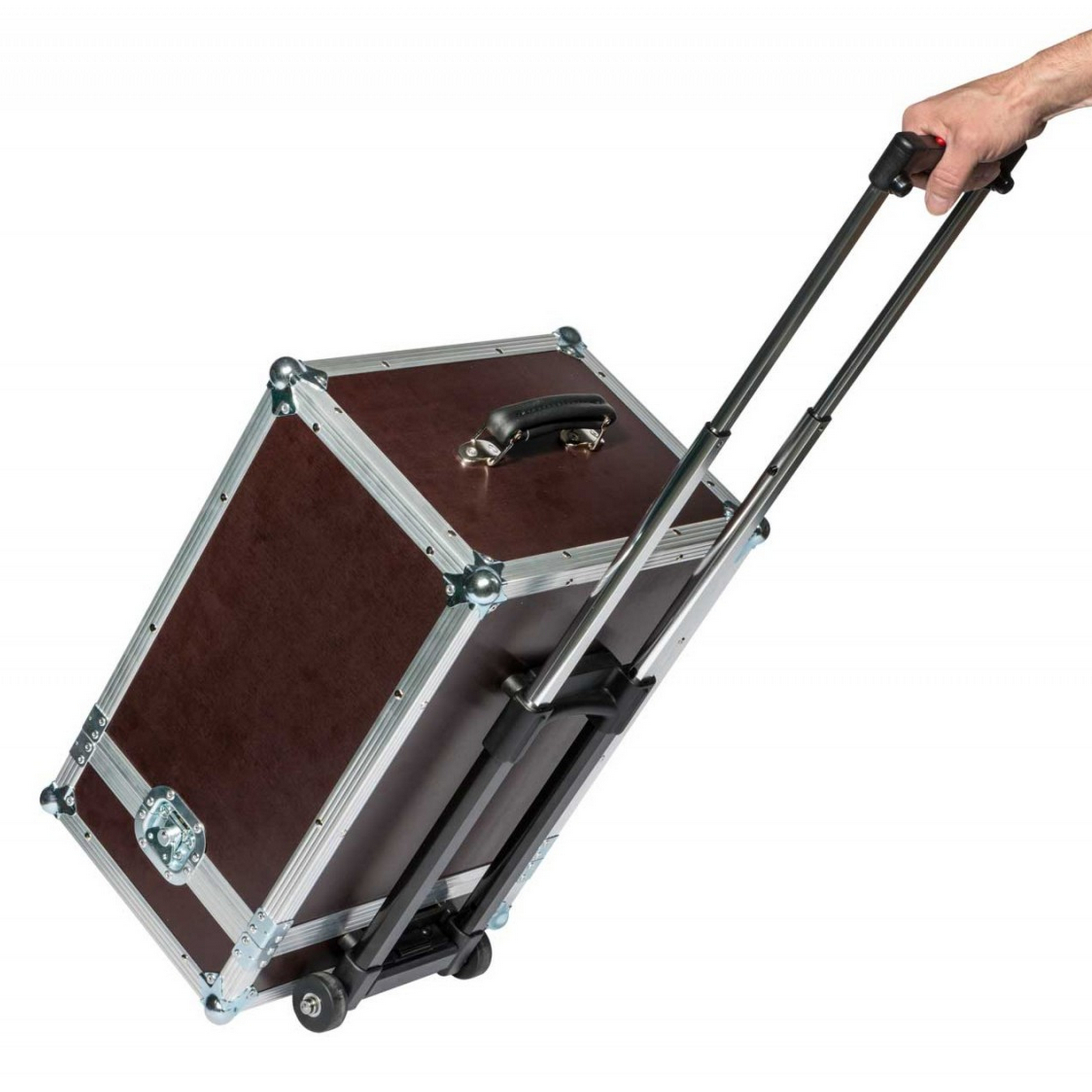 Transport case - for PräGnant XS - » with extra case for accessories and trolley handle
» Dimensions (int.): 360 x 250 x 80 mm bottom x 410... - image-1