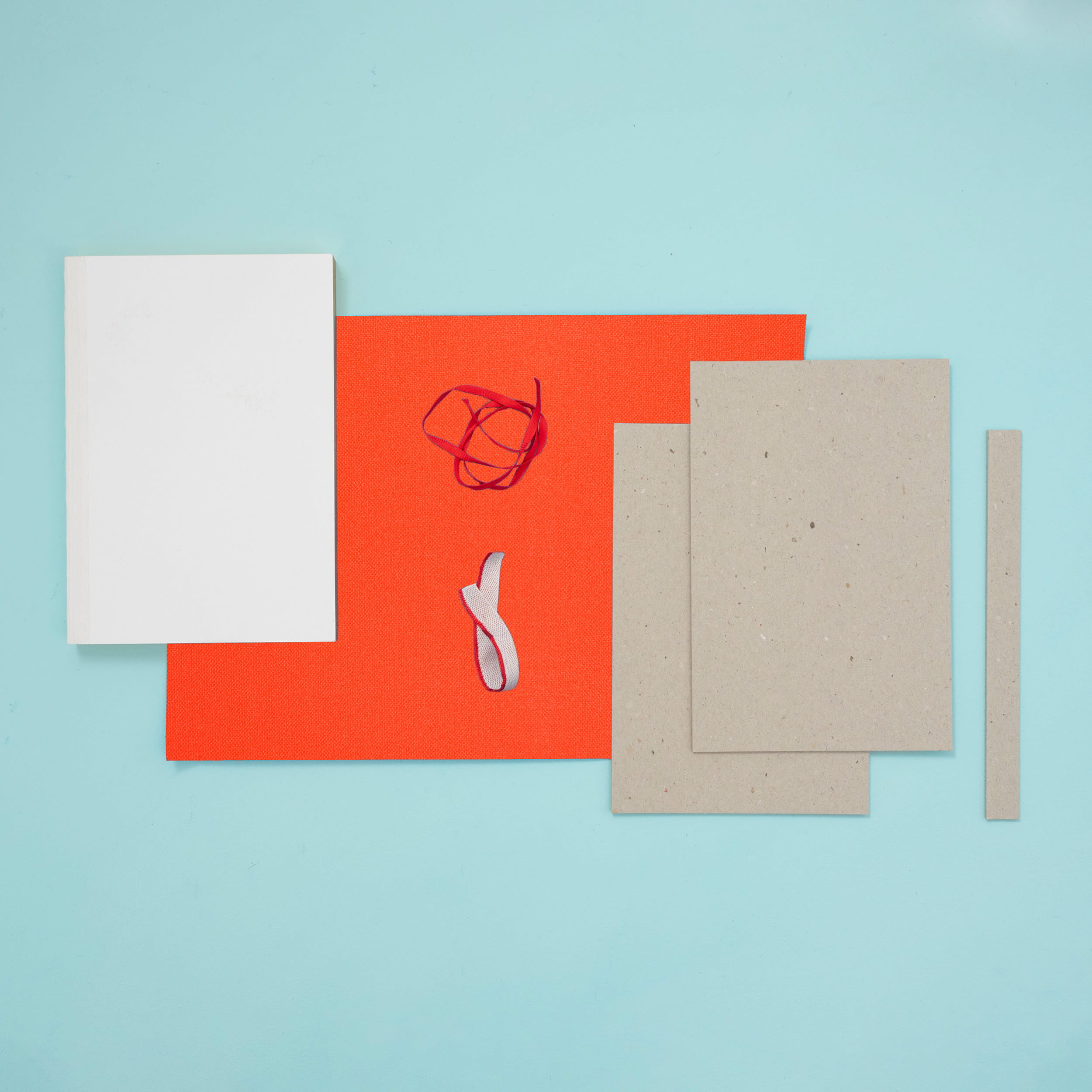 DIY Notizbuch Material Set - Einbandmaterial Englisch Buckram 520-orange - Bild-4 DIY Notizbuch Material Set - Einbandmaterial Englisch Buckram 520-orange - Tagebuch, Reiseerinnerungen, Rezepte-Sammlung, tägliche Aufgaben ... - Bild-4