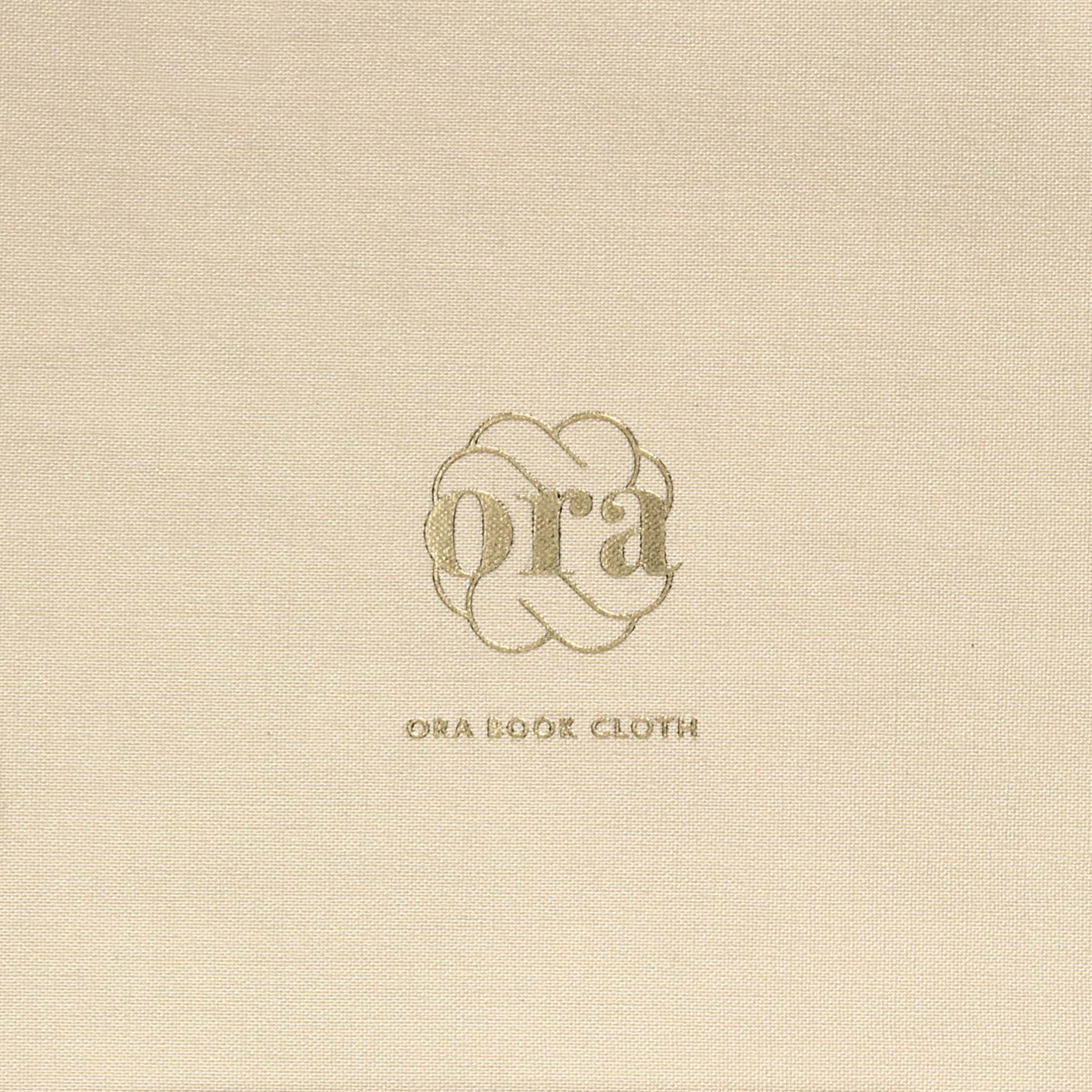 Ora • Buchleinen - Farbe 016 - hellbeige - Anwendungen: für Bucheinbände, Notizbücher, Ordner, Mappen, Schuber, Kästen, Schachteln, Etuis, G... - Bild-1