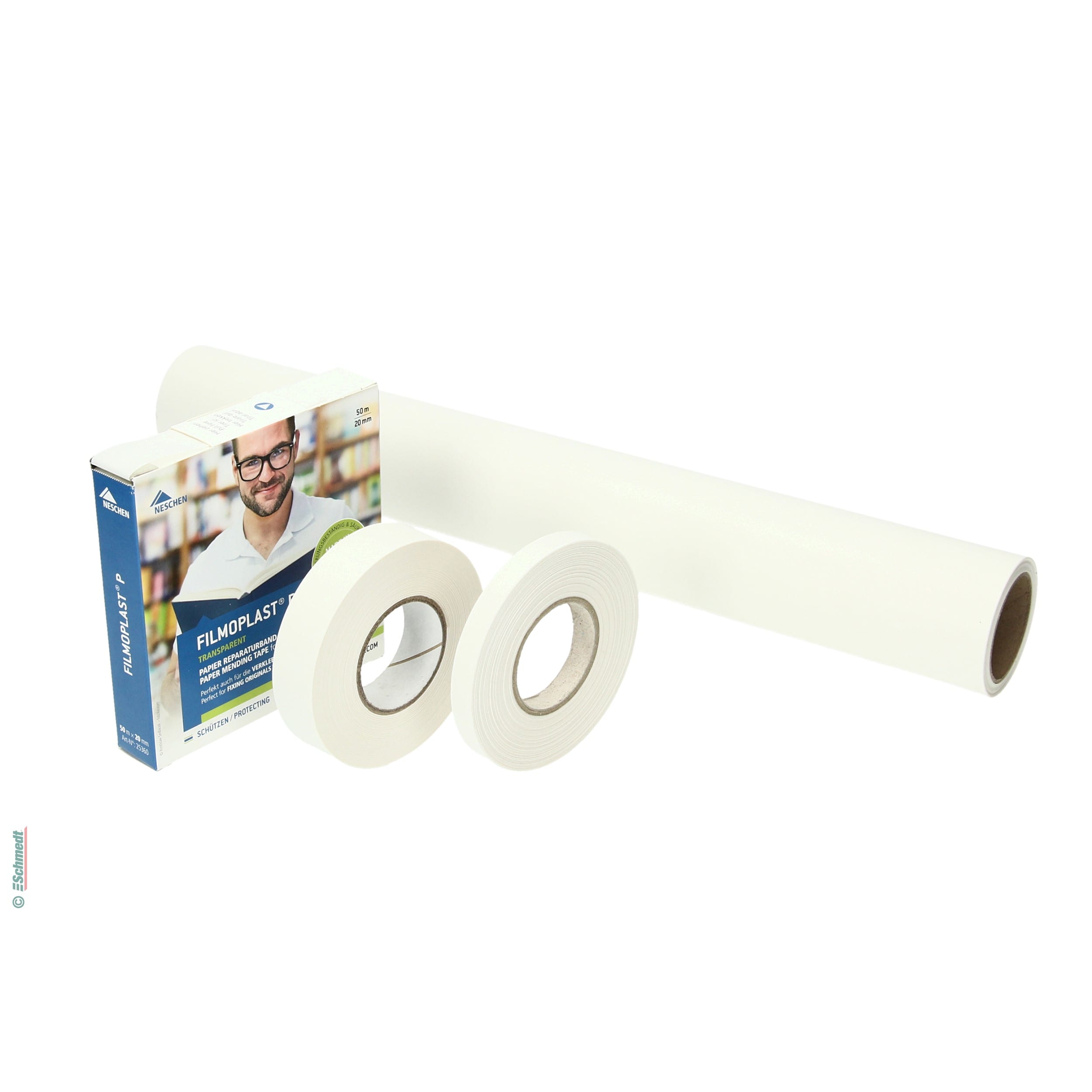 Page Mending Tape - filmoplast® P90 Plus Archival Mending Tape