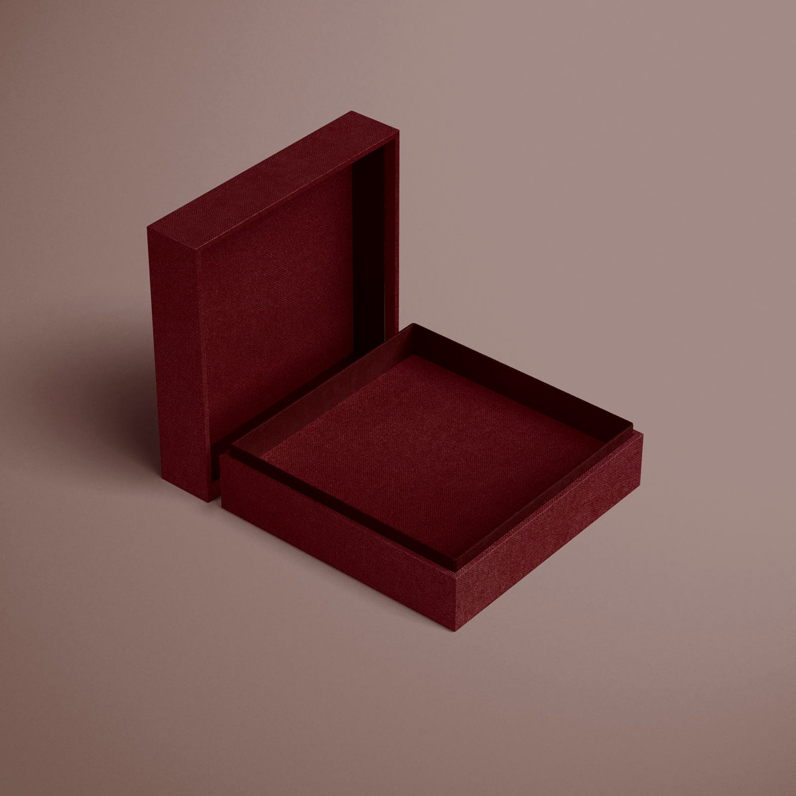 Englisch Buckram • toile de reliure de qualité supérieure - Couleur 533 - bordeaux - couvertures de livres, livres-biblithèque, 
cartes de ... - image-1