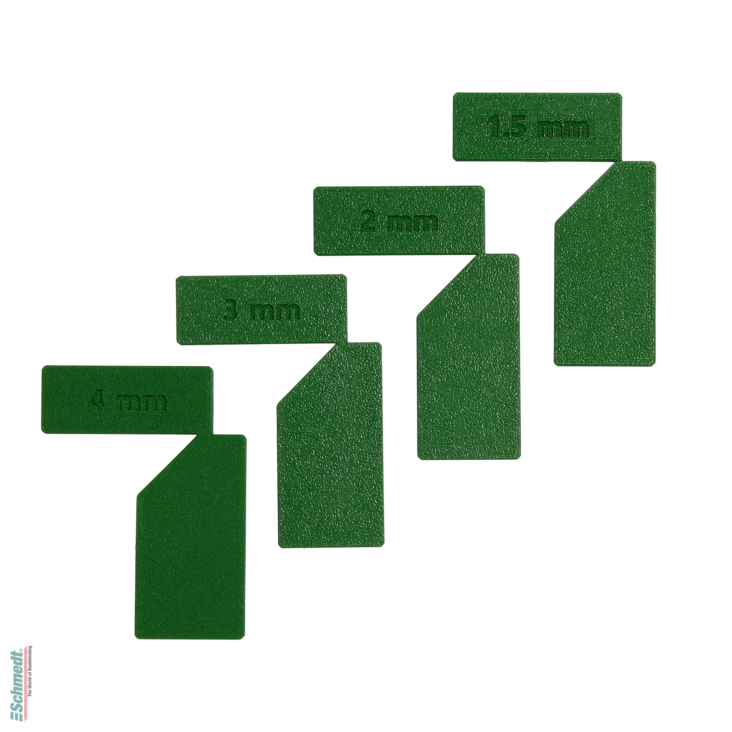 Werkzeug für Kanteneinschläge - für die Schachtelherstellung - Diese Schablone hilft Ihnen beim Zuschneiden des Bezugsmaterials für die Auße... - Bild-2