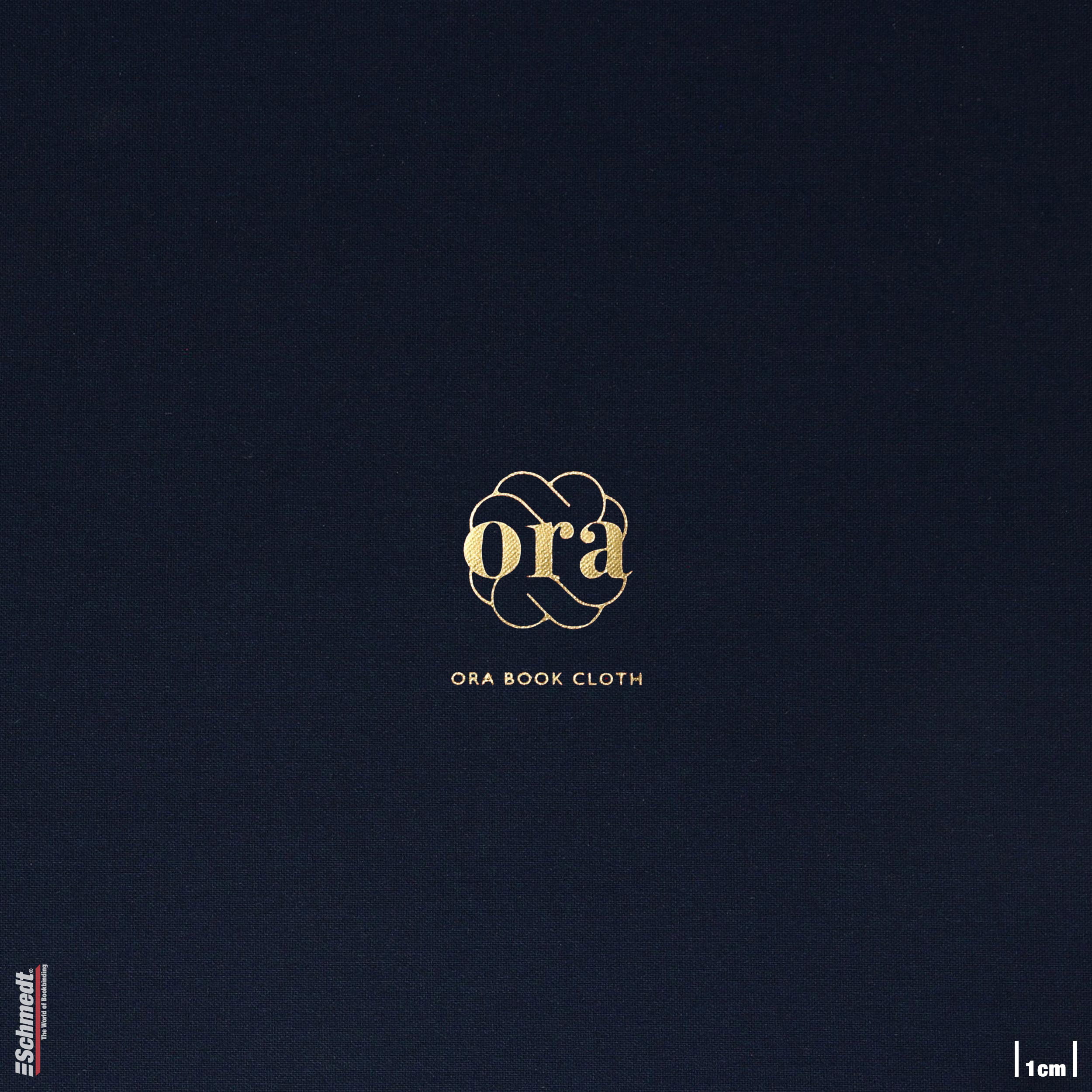 Ora • Buchleinen - Farbe 013 - nachtblau - Anwendungen: für Bucheinbände, Notizbücher, Ordner, Mappen, Schuber, Kästen, Schachteln, Etuis, G... - Bild-1