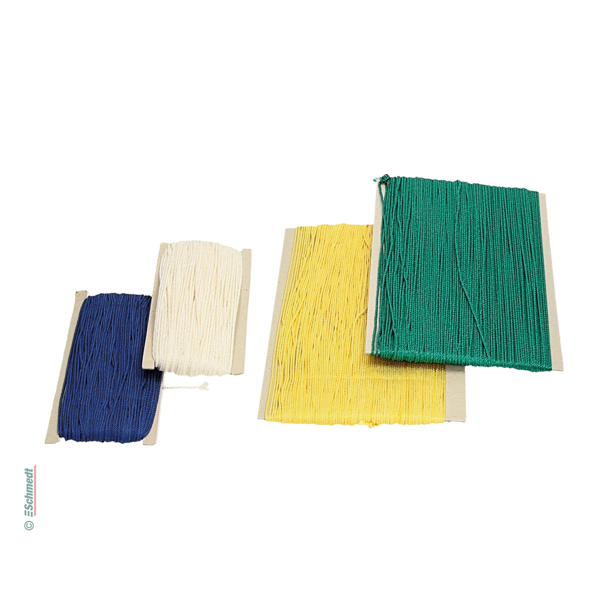 Atlaskordel, dünn - dreifach gedreht - Farbe 011 - altgold...