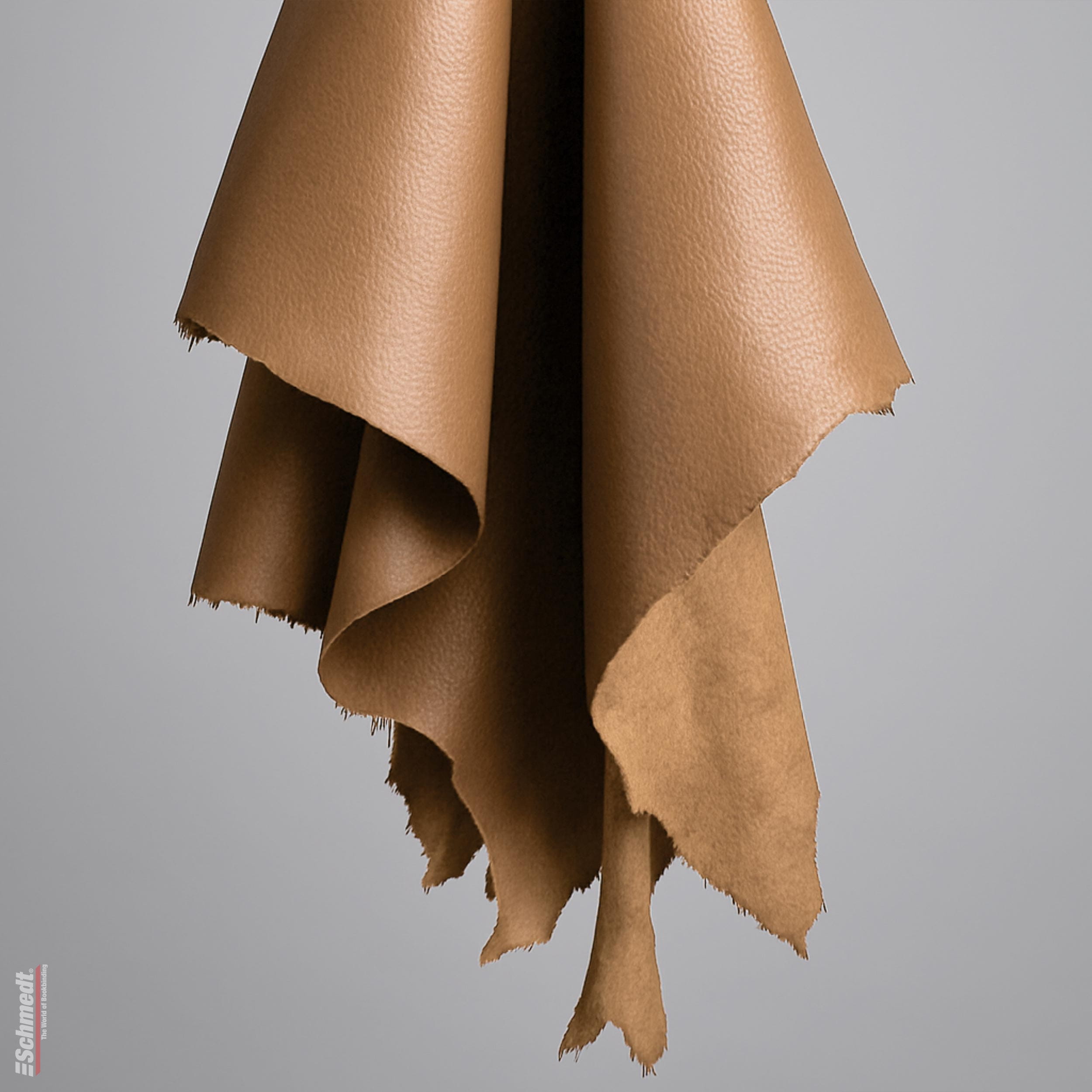 Oase-Ziegenleder - Voll-Leder - Farbe 030 - ocker - Größe I - Standard - zur Herstellung von hochwertigen Büchern mit Echtleder-Einband oder... - Bild-1