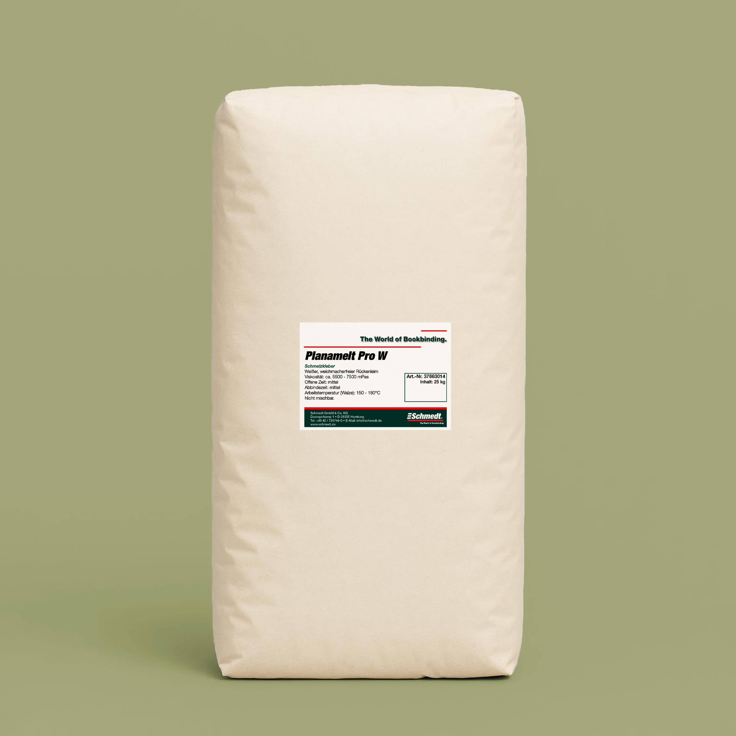 Planamelt Pro W - colle thermofusible - Conditionnement Sac / 25 Kg - pour encoller brochures cousues et our la reliure en dos carré collé s...