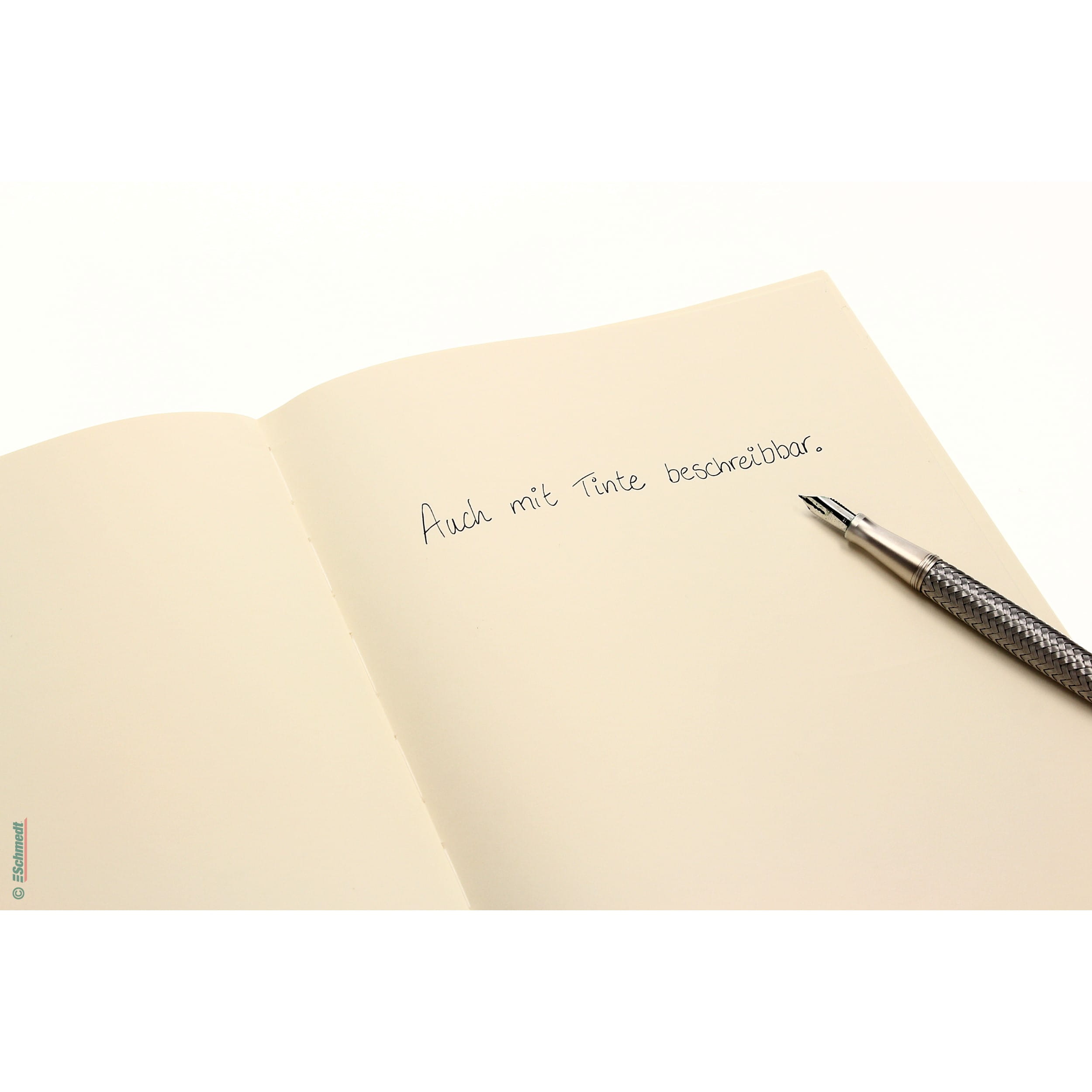 Cuerpo del libro en blanco DINA4 Gamuza - Segunda opción con sentido de la fibra equivocado - Cuerpo del libro en blanco (sin contenido) con... - imagen-1