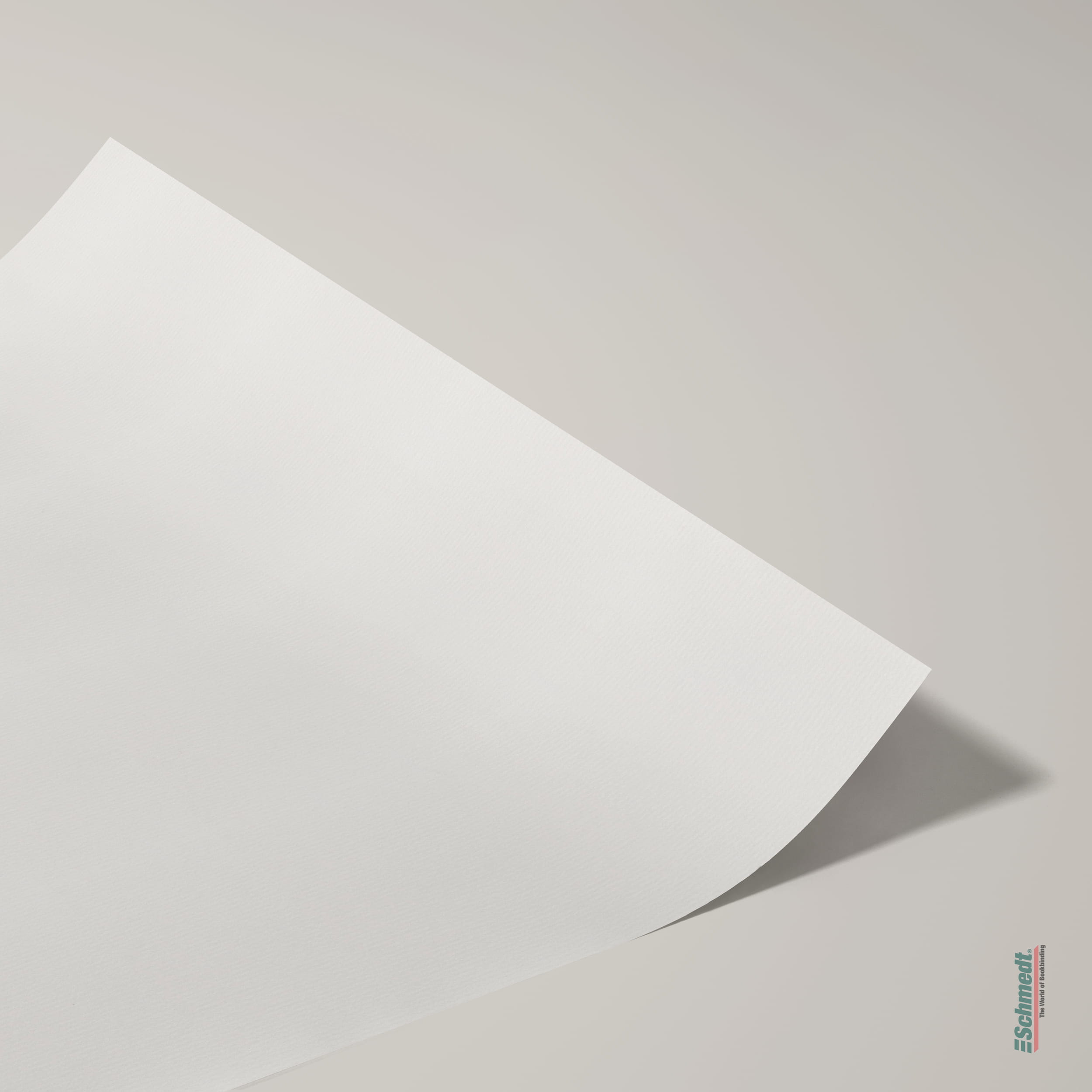 Bugra-Büttenpapier - Farbe 309 - weiß - einsetzbar als Vorsatzpapier oder als exklusives Umschlag- und Einbandmaterial für Bücher. Geeignet ... - Bild-1