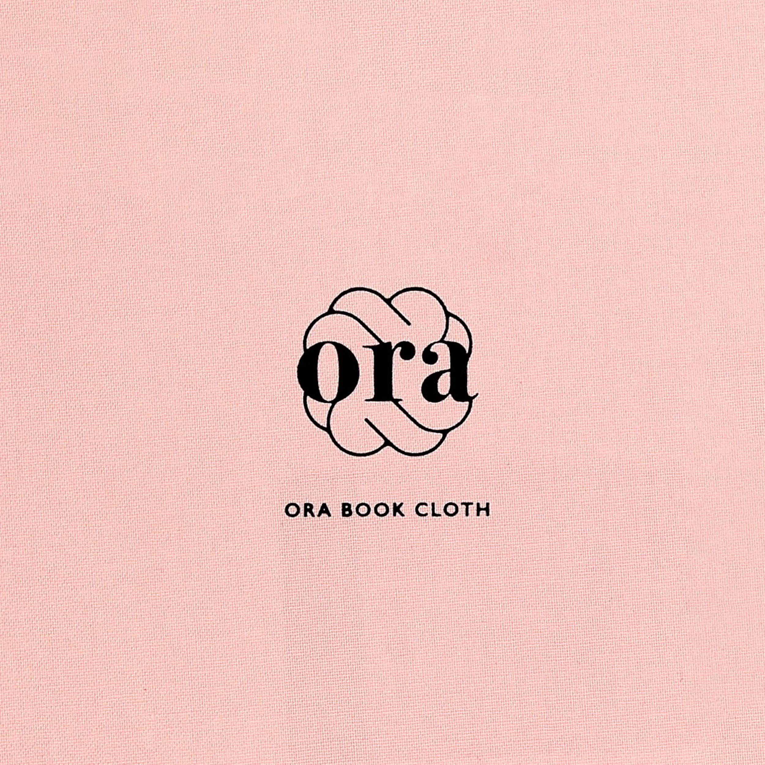 Ora • tela de encuadernación - Color 004 - rosa pastel - Aplicación:  para tapas de libros, agendas, archivadores, carpetas, cajas, estuches... - imagen-1